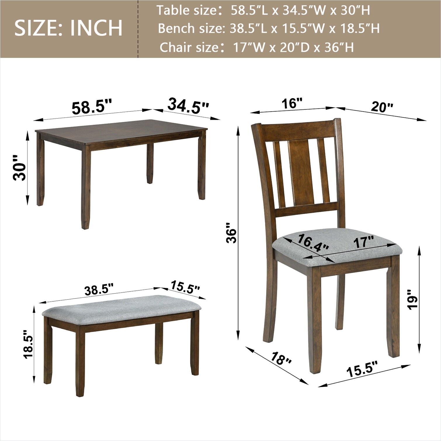 SunJet Y3CYPS4W1B6P Dining-Sets - View #6