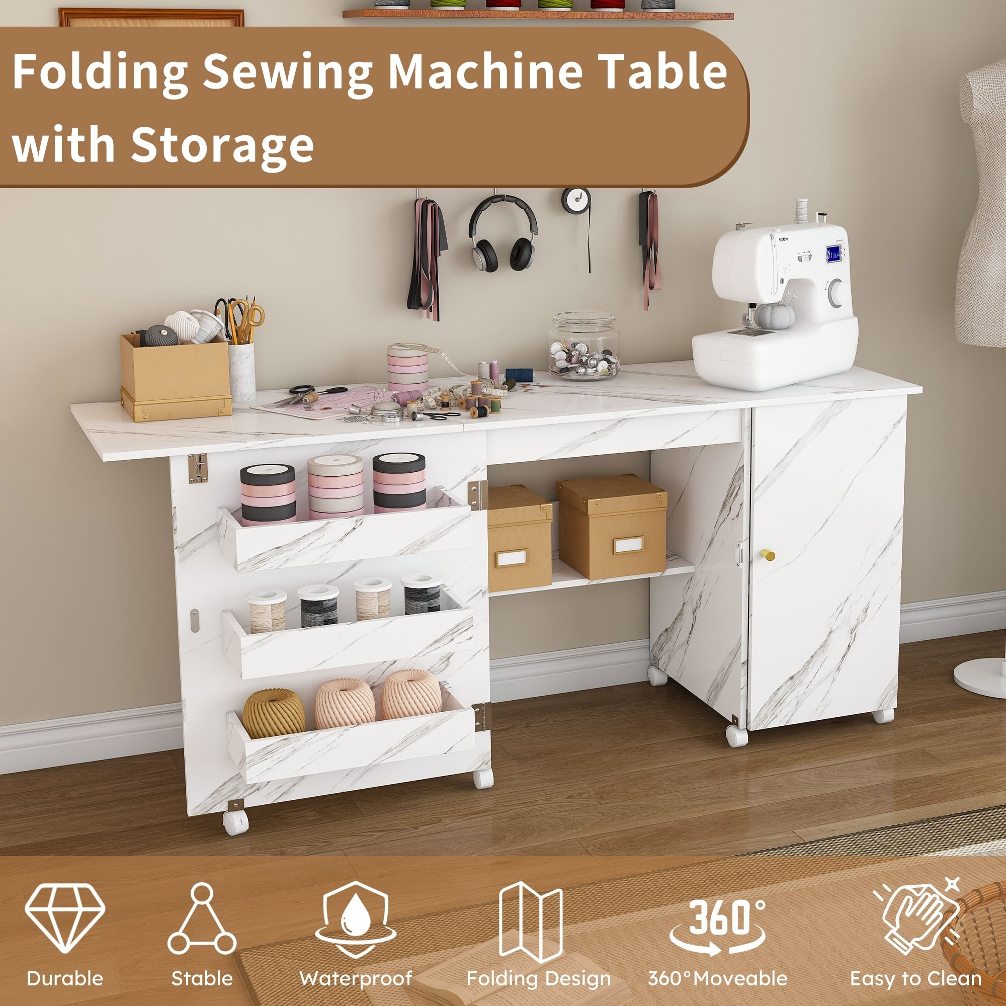 Horizons Prime LJW107179 Folding-Tables - View #5