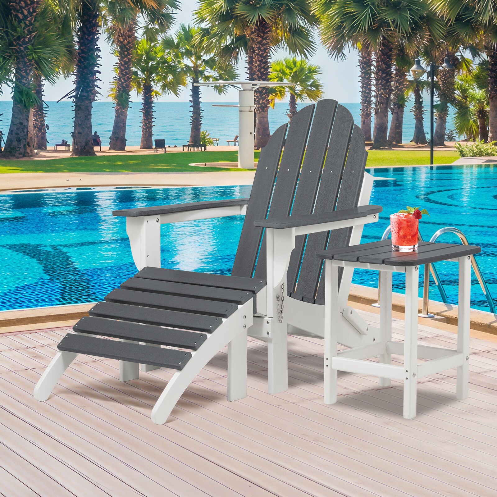 Aoodor A163-PGYWE Stools-Ottomans - View #3