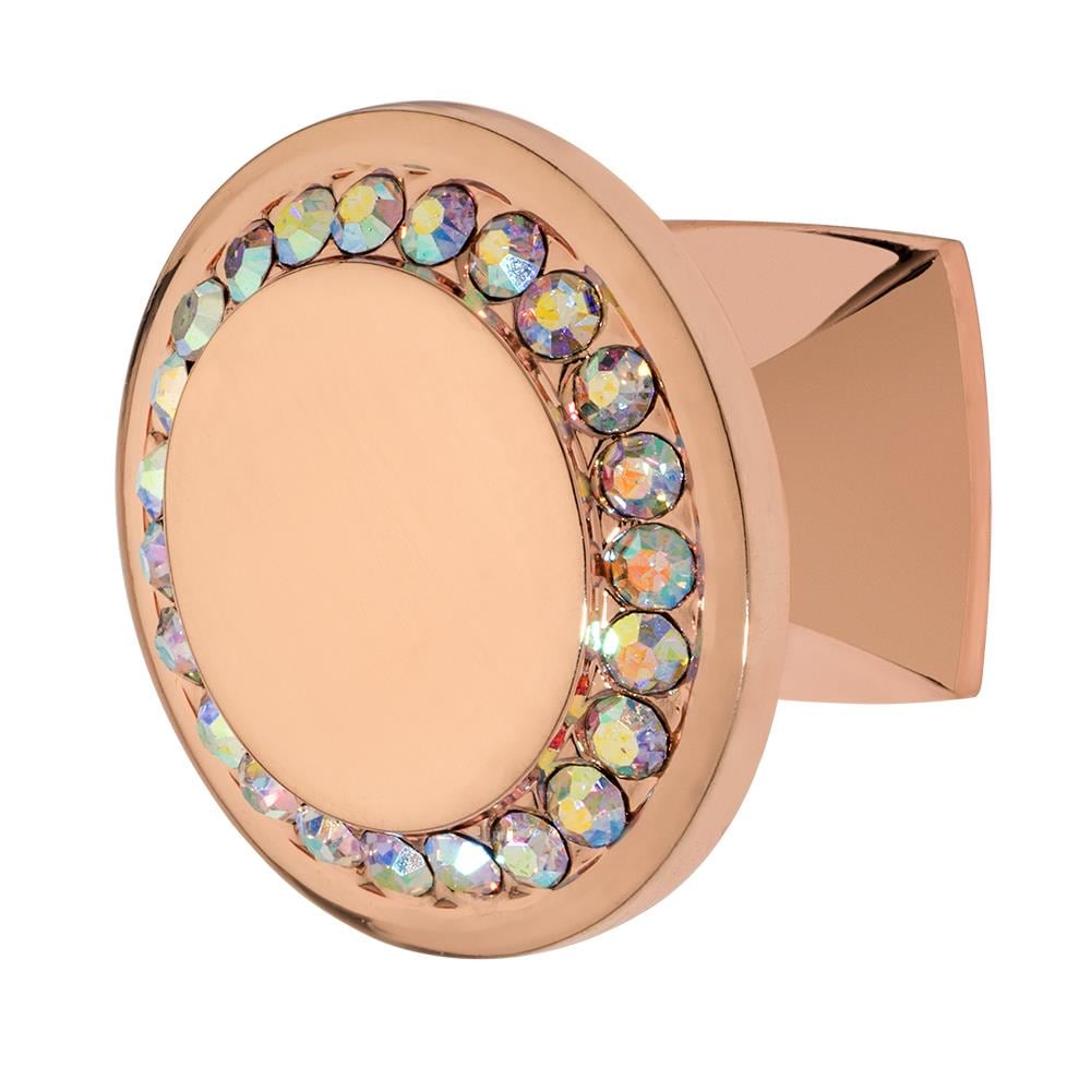 Wisdom Stone 4211RG-MU Isabel Rose Gold Round Cabinet Knob