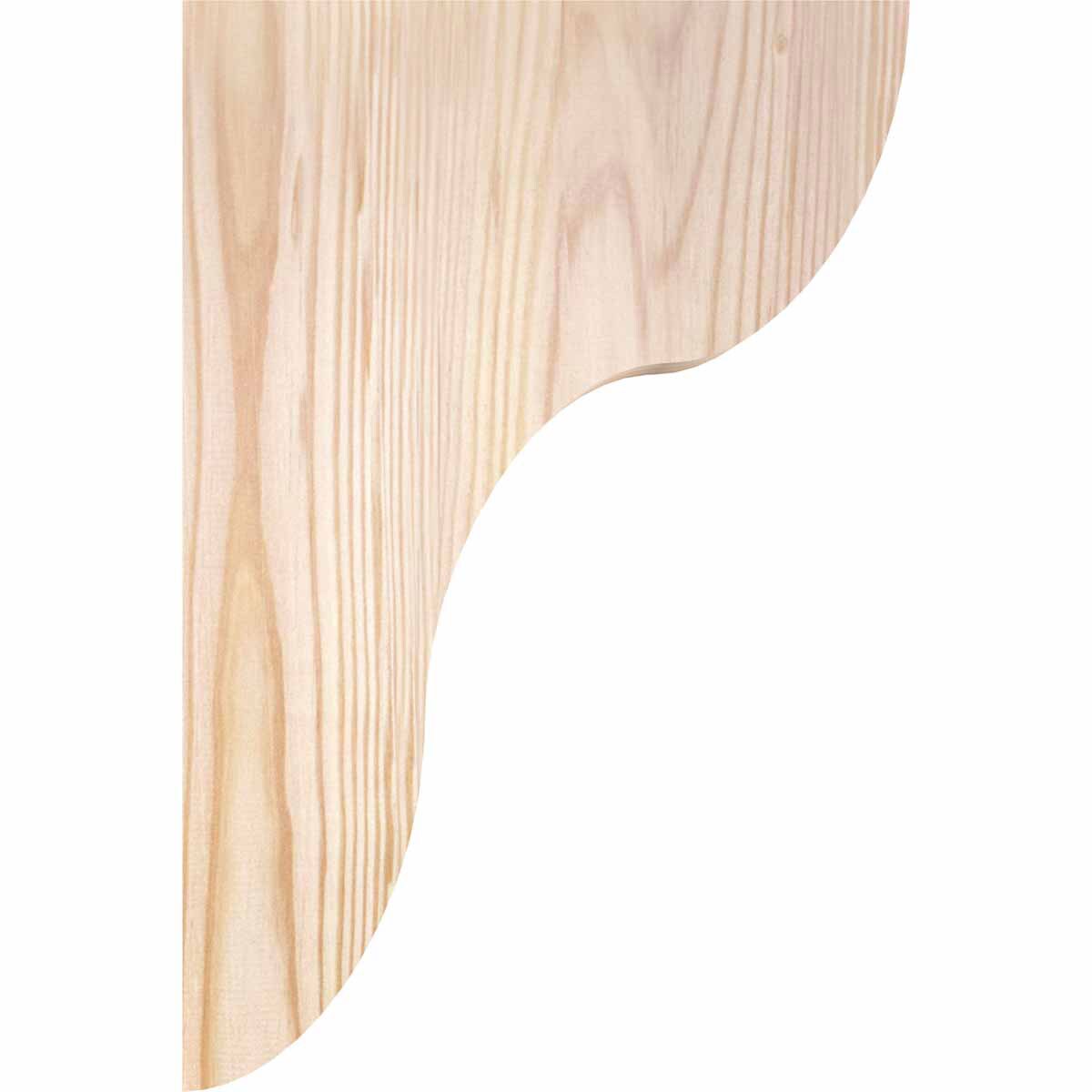 Ekena Millwork COR04X08X12CAR00SDF corbels - View #3