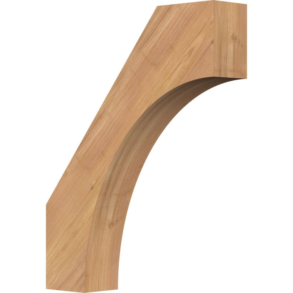 Ekena Millwork BRC04X16X20WTL00SWR 3-1/2-in x 16-in x 20-in Western Red Cedar Unfinished Wood Westlake smooth