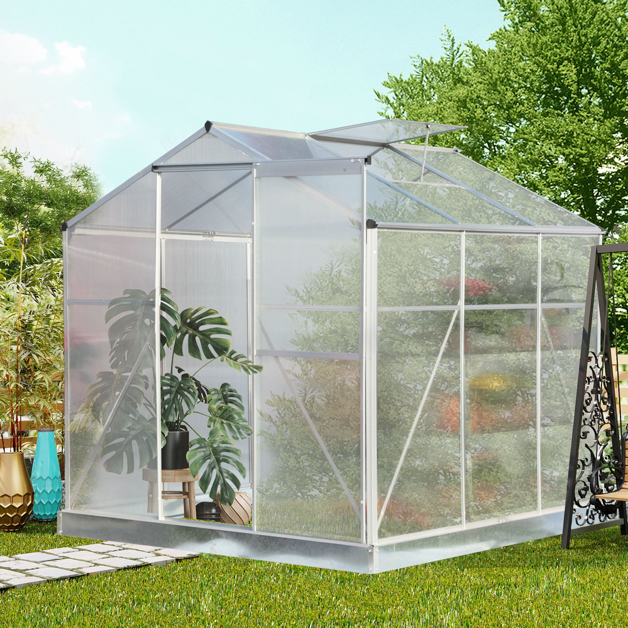 Forclover ALOR-XA42 6 X 6FT GreenHouse
