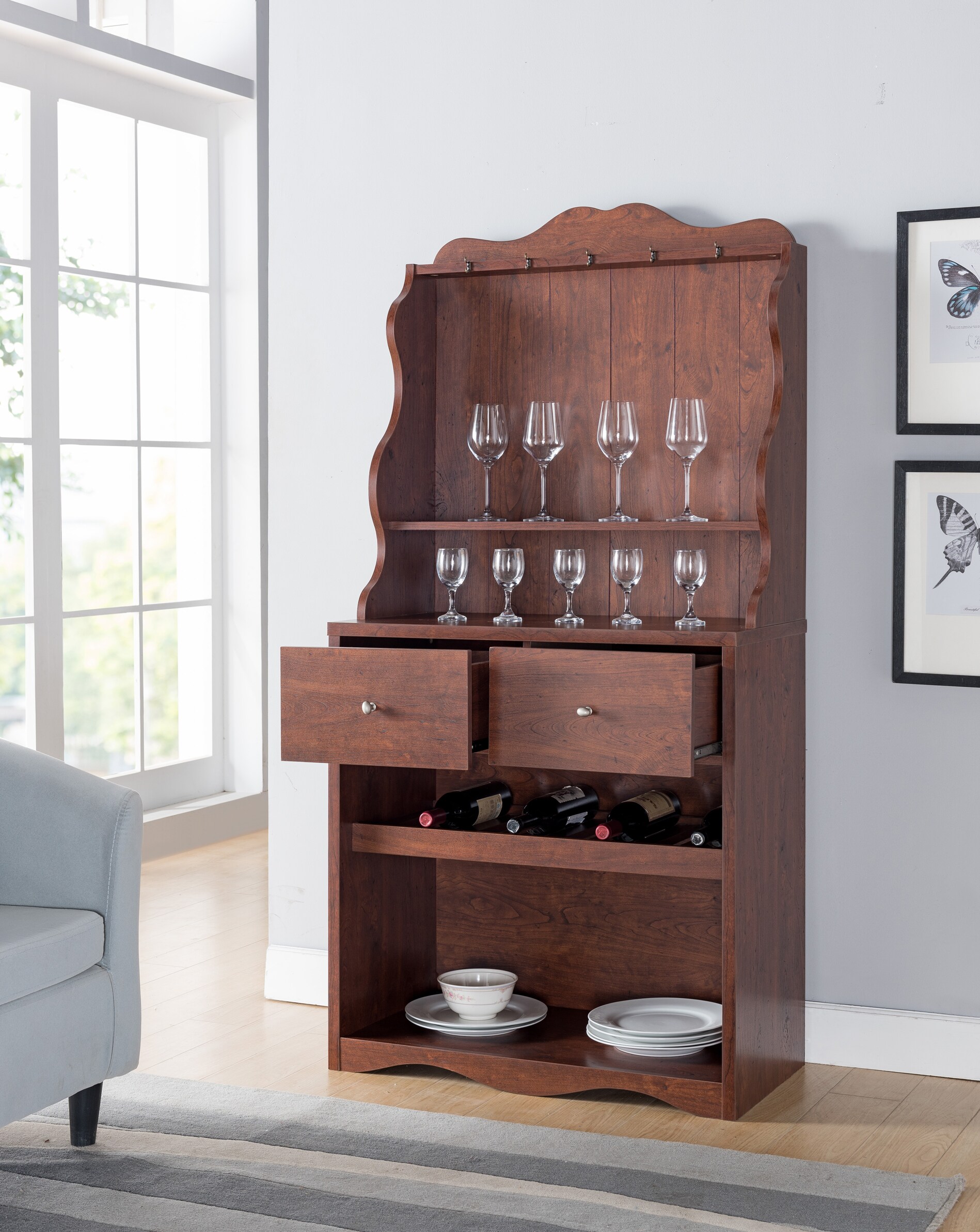 Furniture of America IDI-172213 Dining-Kitchen-Storarge - View #5