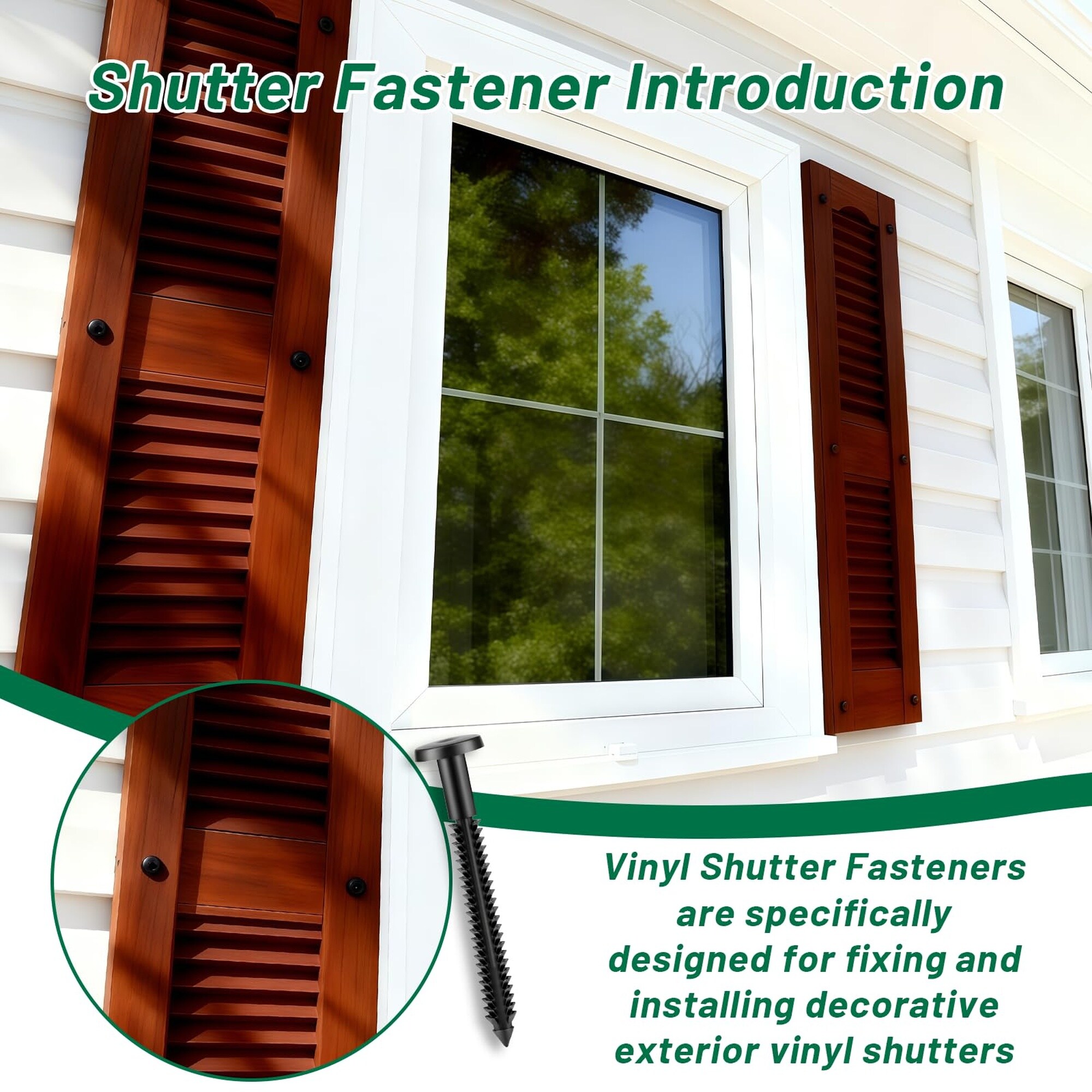 Numhew NHWILL93772 Exterior-Shutter-Hardware - View #3