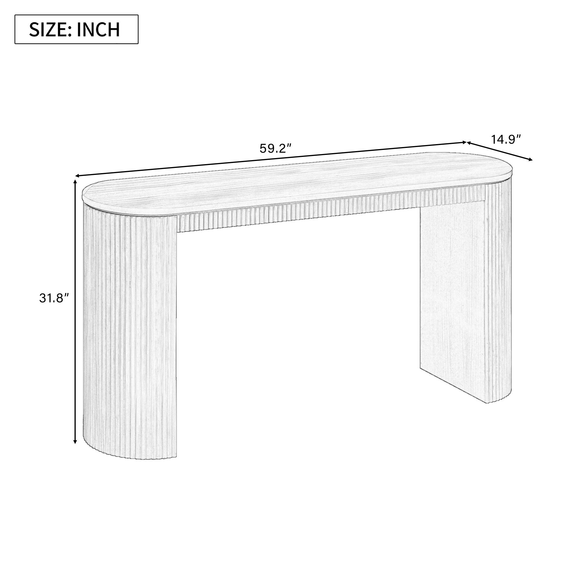 LUXEYARD DS-M-BAC01109 Console-Sofa-Tables - View #3