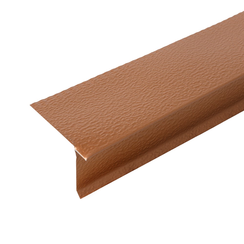EDCO ArrowLine 3.38-in x 10-ft Copper Galvanized steel Drip Edge