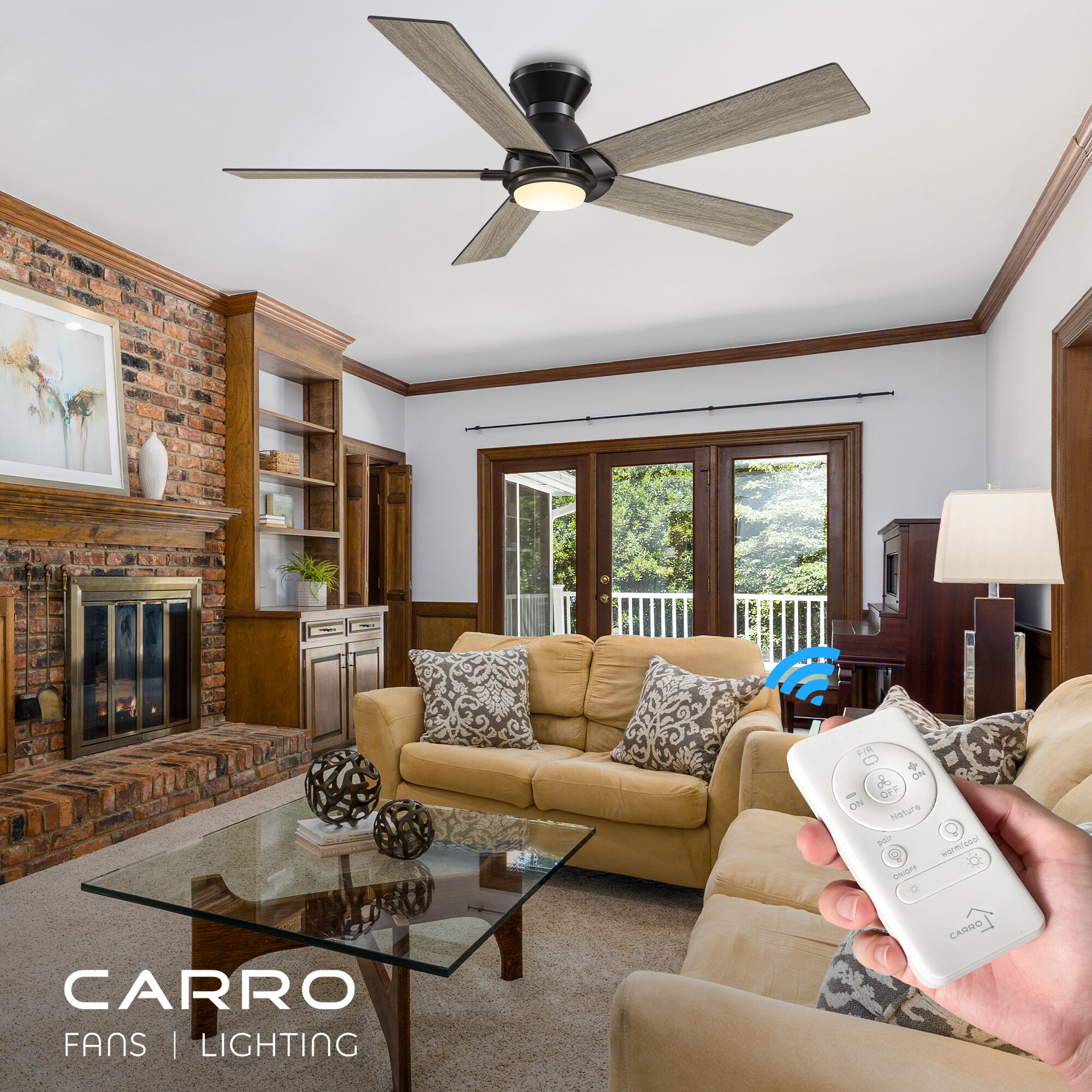 CARRO USA LCFR525J1-L11-BO-FM Ceiling-Fans - View #2