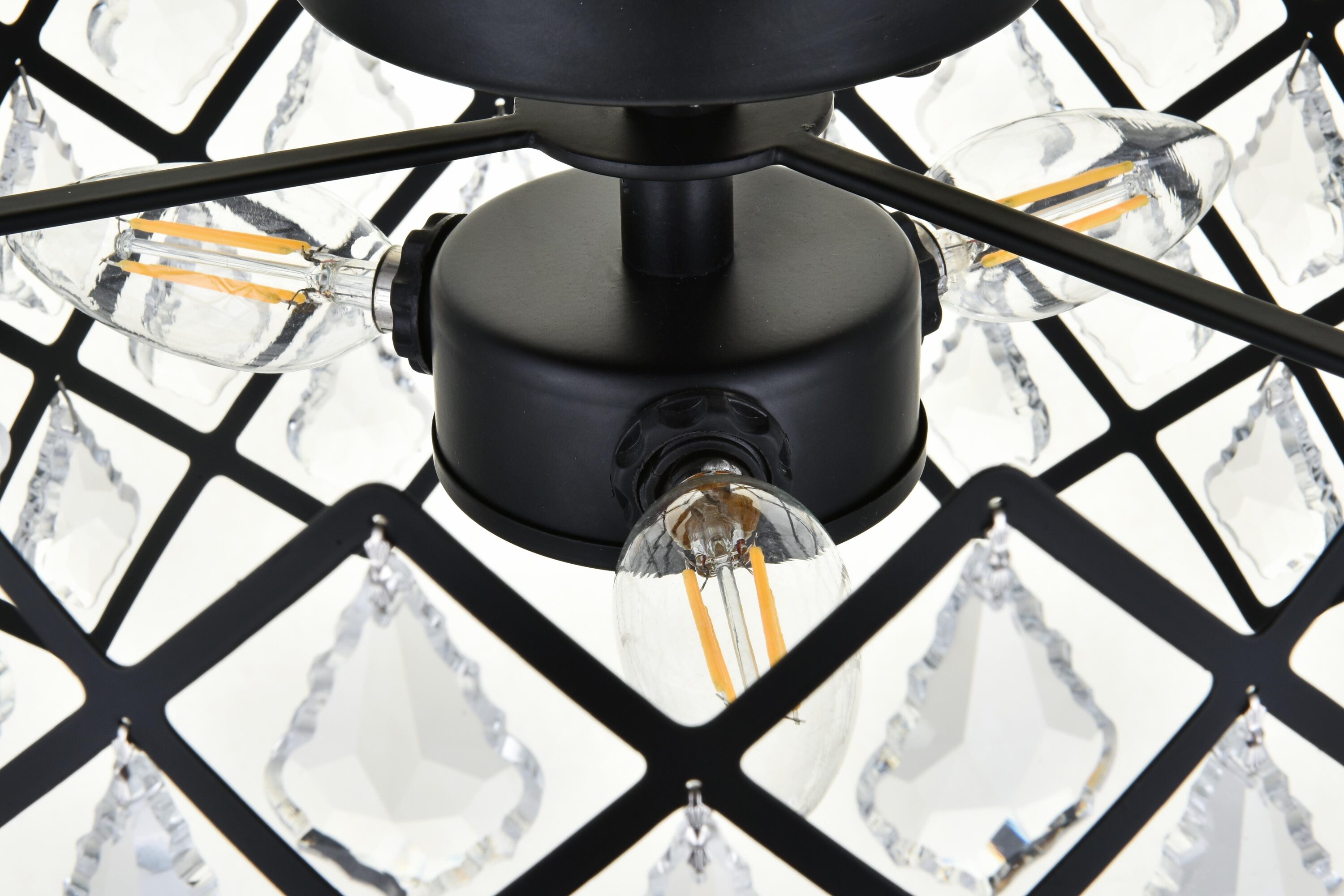 Elegant Decor HF3330F13BK flushmounts - View #3