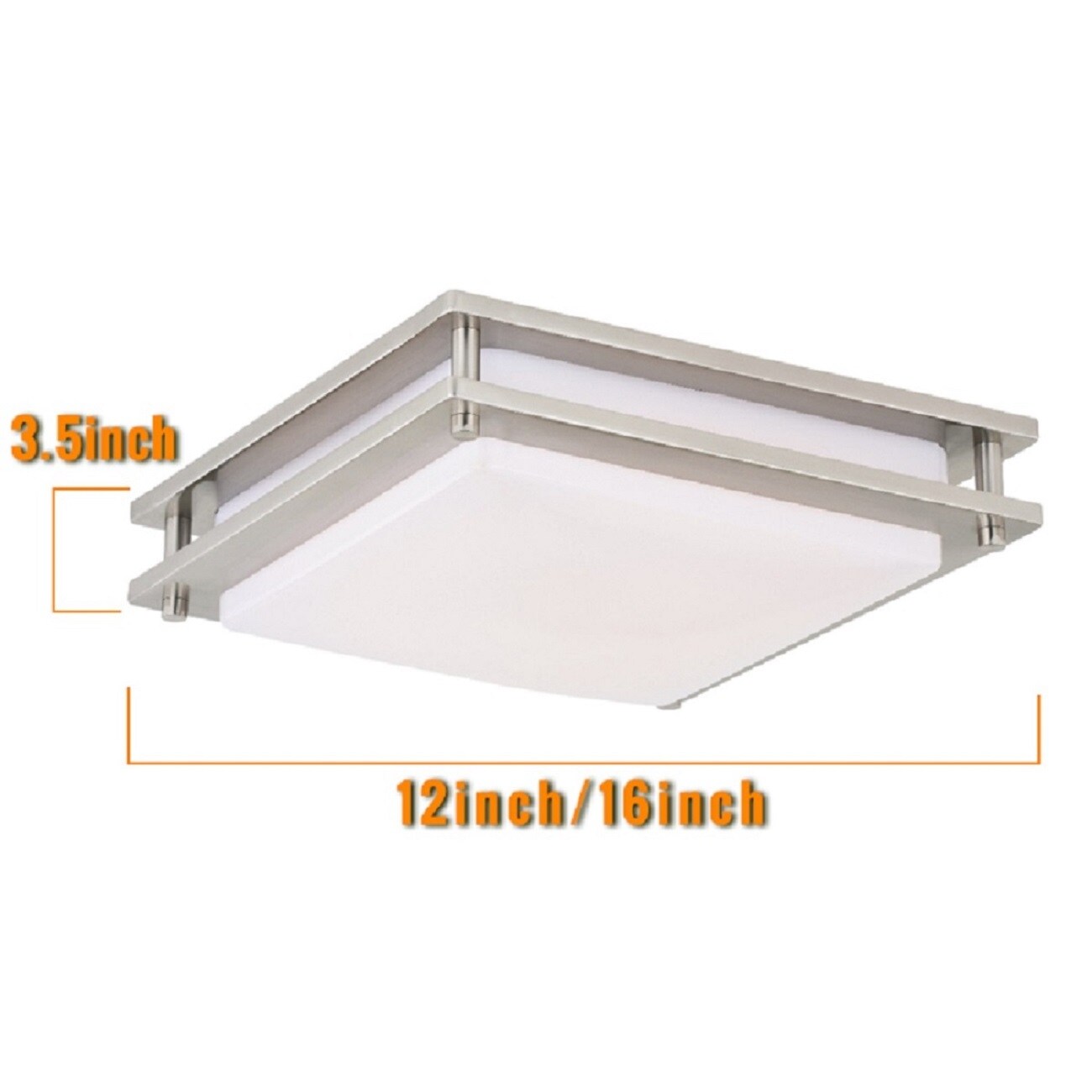 Amax Lighting LED-JR16BN-SQ-C flushmounts - View #9
