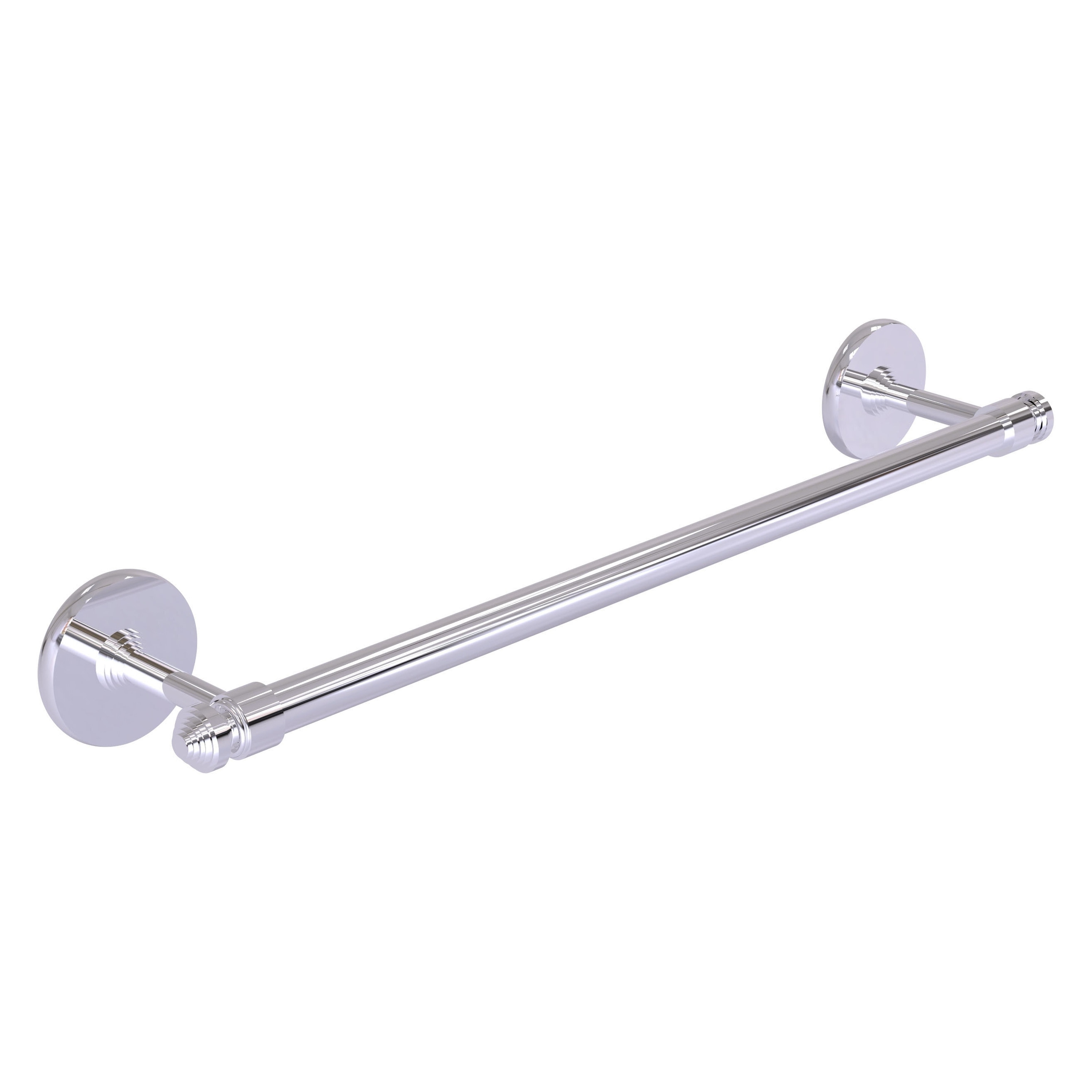 30 Solid Brass Towel Bar Brass and Polished Chrome