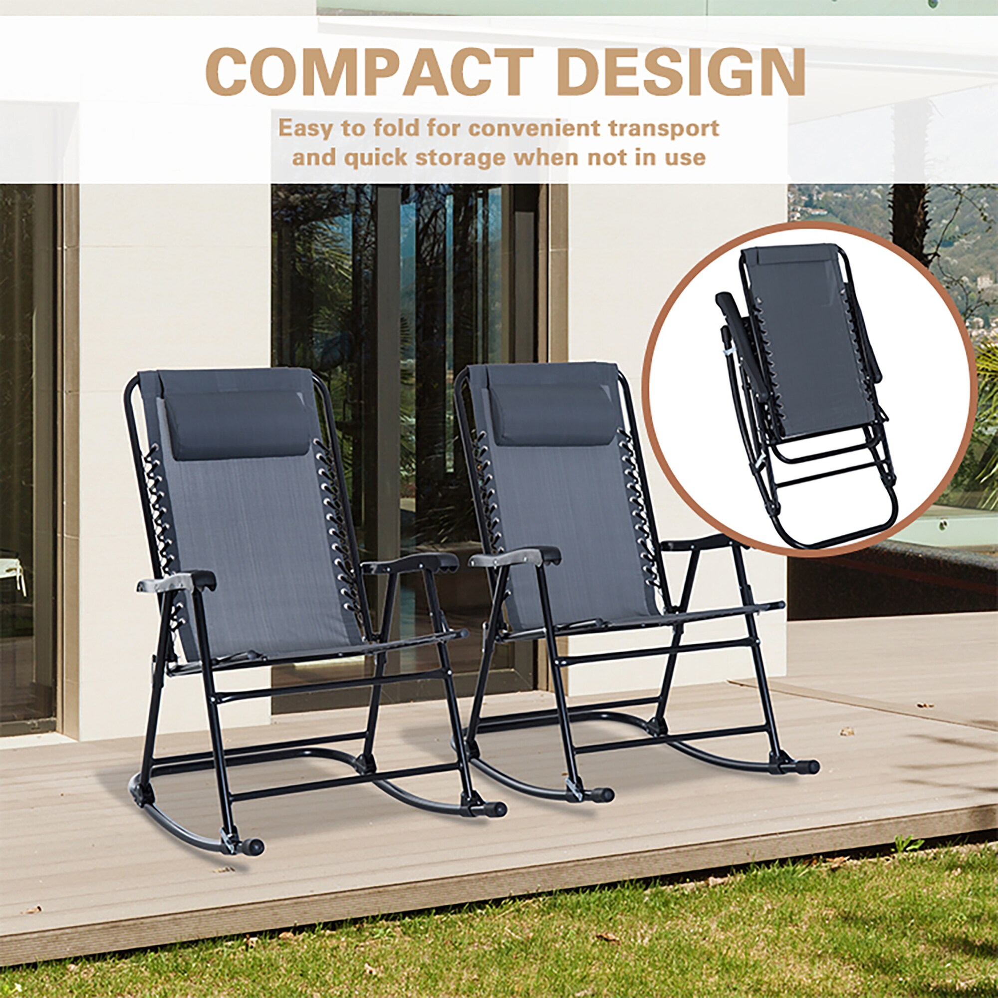 Fun Orange FUNS1HW12 Patio-Chairs - View #6