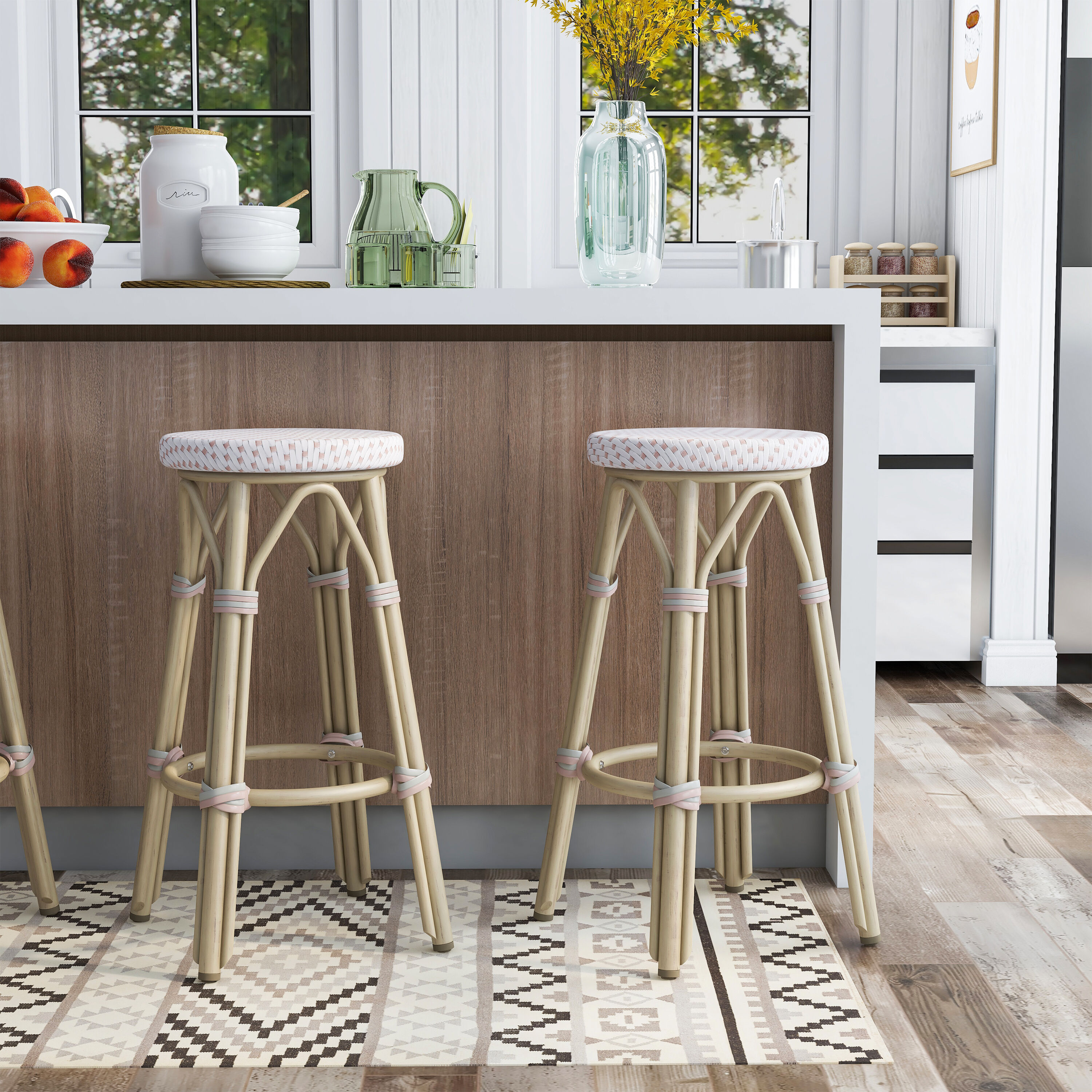 Furniture of America IDF-OC1858WH-26 Patio-Chairs - View #7