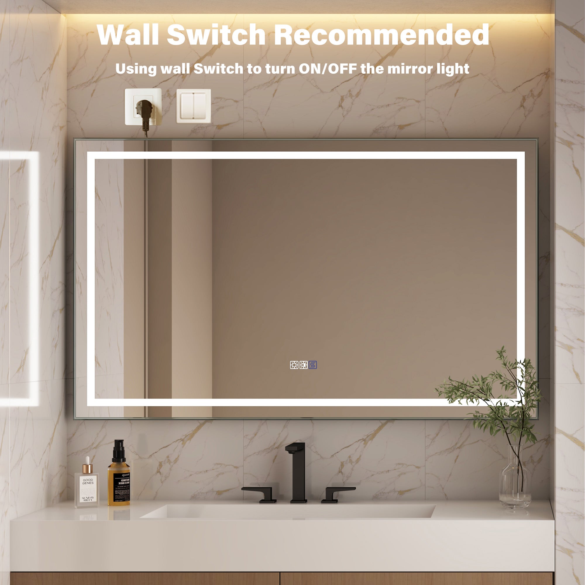 Vanityfus VFD4-60X36 Framed-Bath-Mirrors - View #2