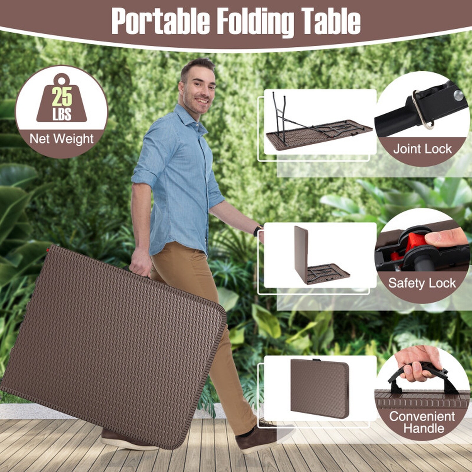 SUGIFT LW102SUGHY1416 Folding-Tables - View #4