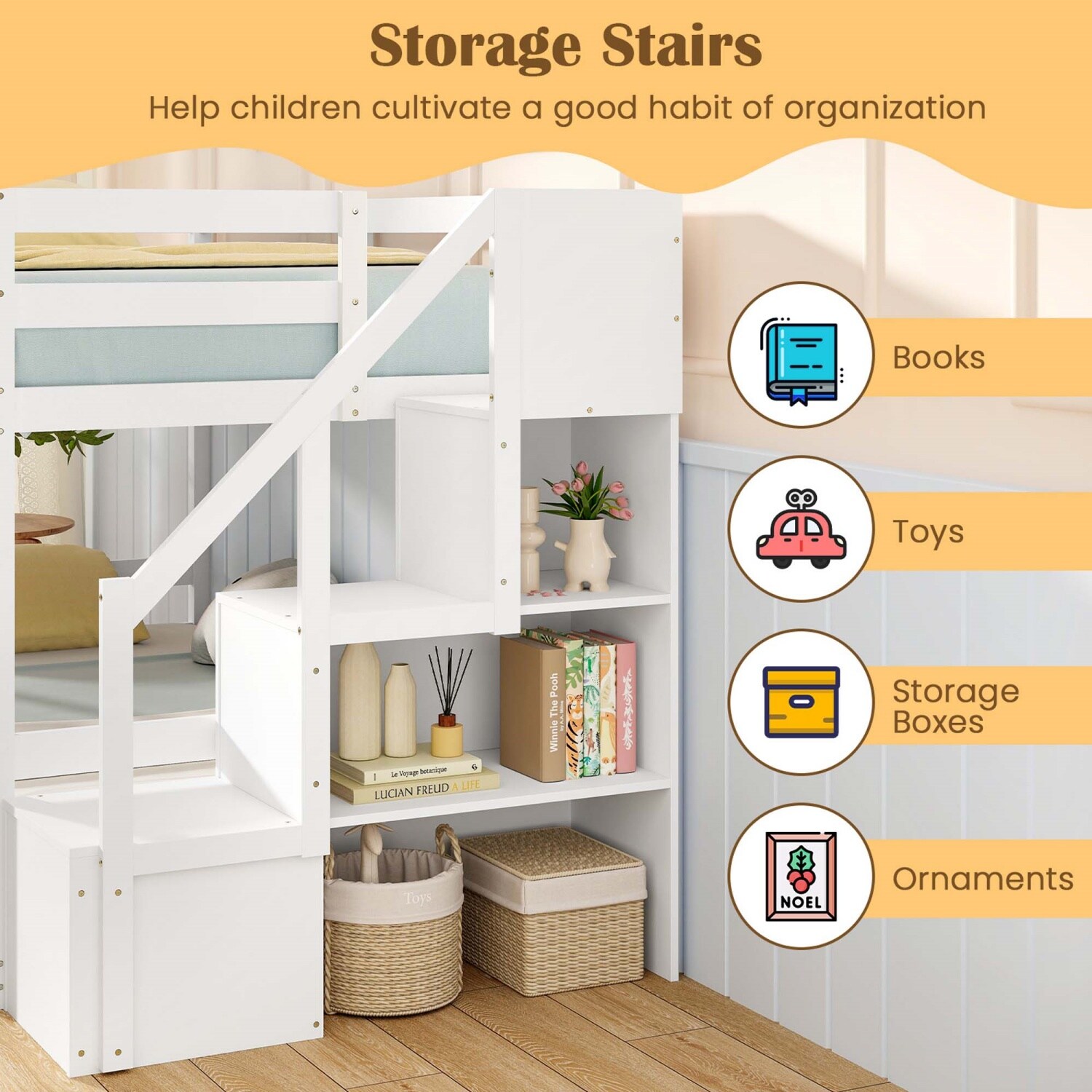 Costway CSHY004199 Bunk-Beds - View #8
