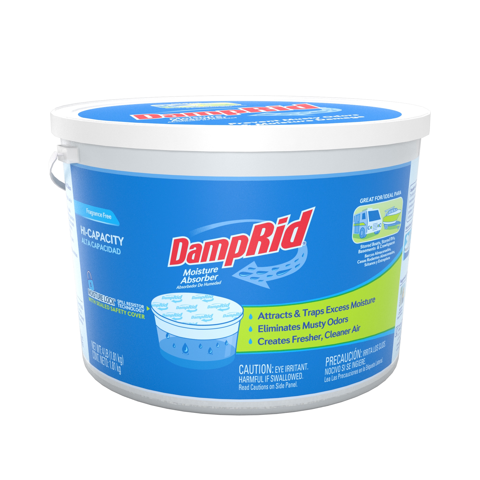 DampRid 64-oz Unscented Bucket Moisture Absorber in the Moisture Absorbers  department at