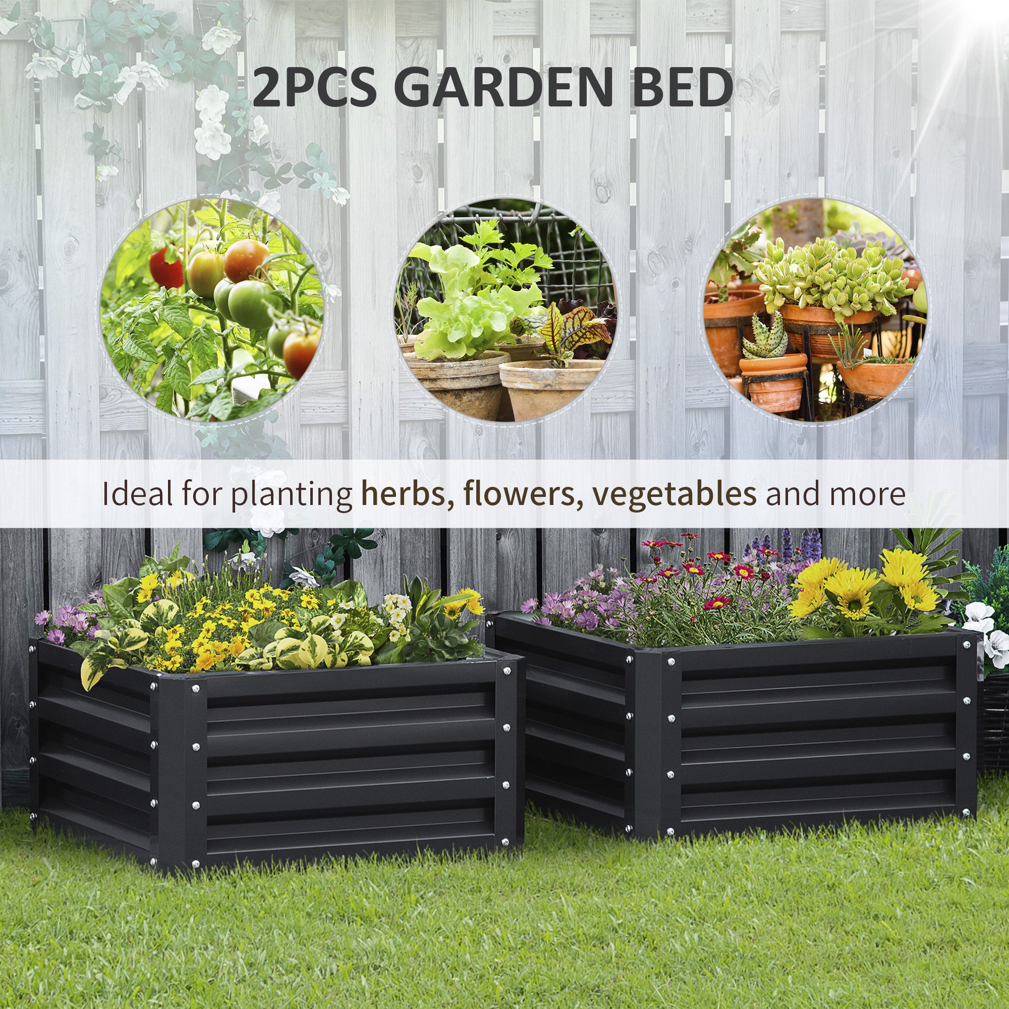 Huluwat DJ-5P174439 Raised-Garden-Beds - View #4