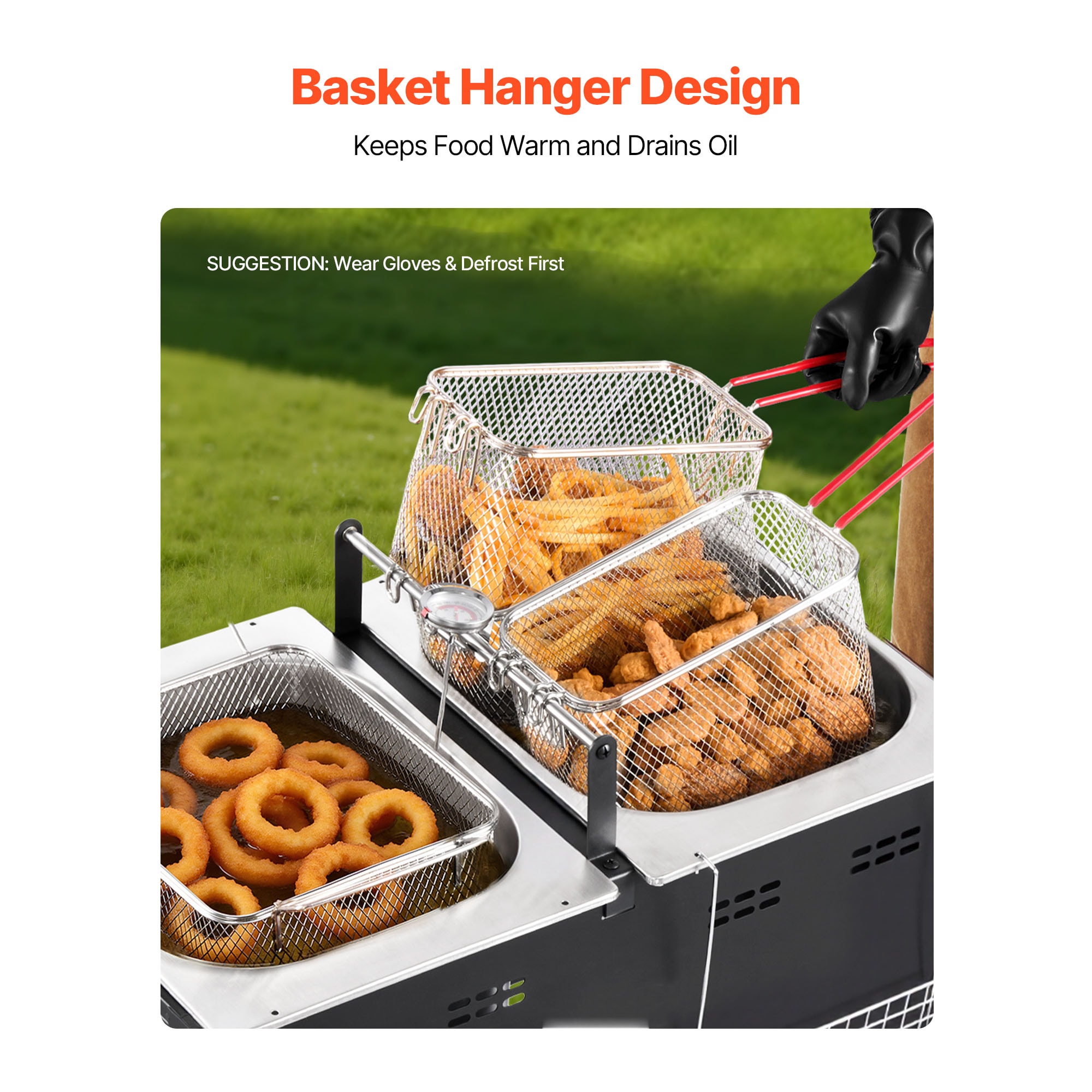 VEVOR SCLSRQZG6LGX11407V0 Fryer-Accessories - View #3