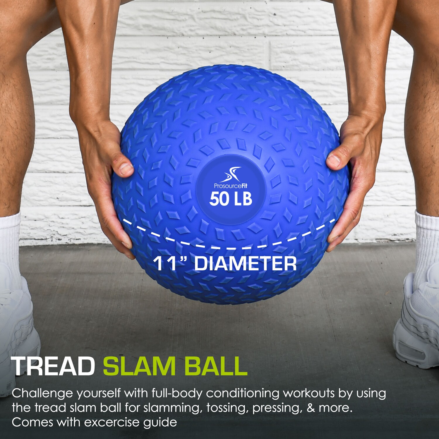ProsourceFit PS-2221-TSB-50-BLUE Medicine-Balls - View #2