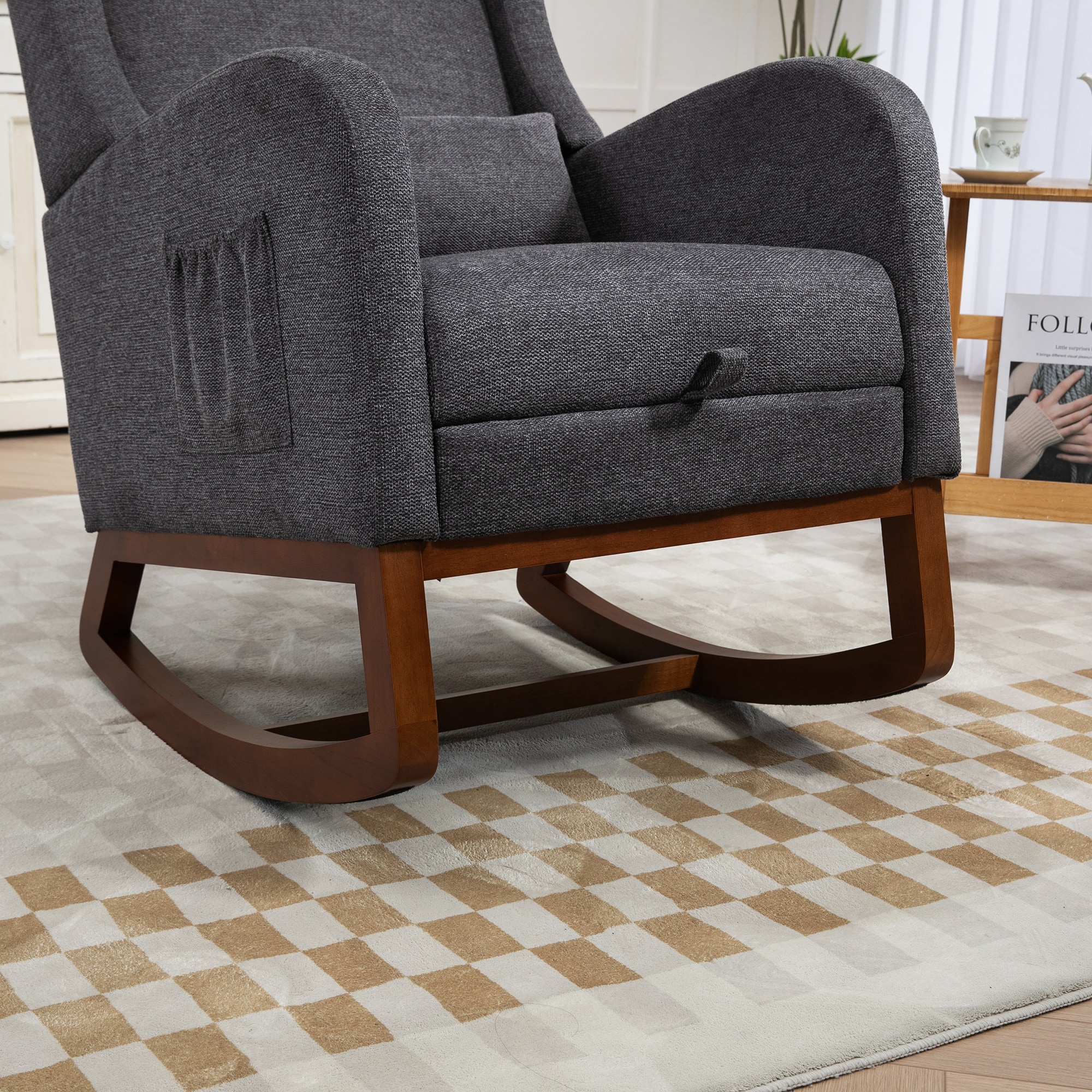Aortzio HM-A5030-CHARCOAL chairs - View #6