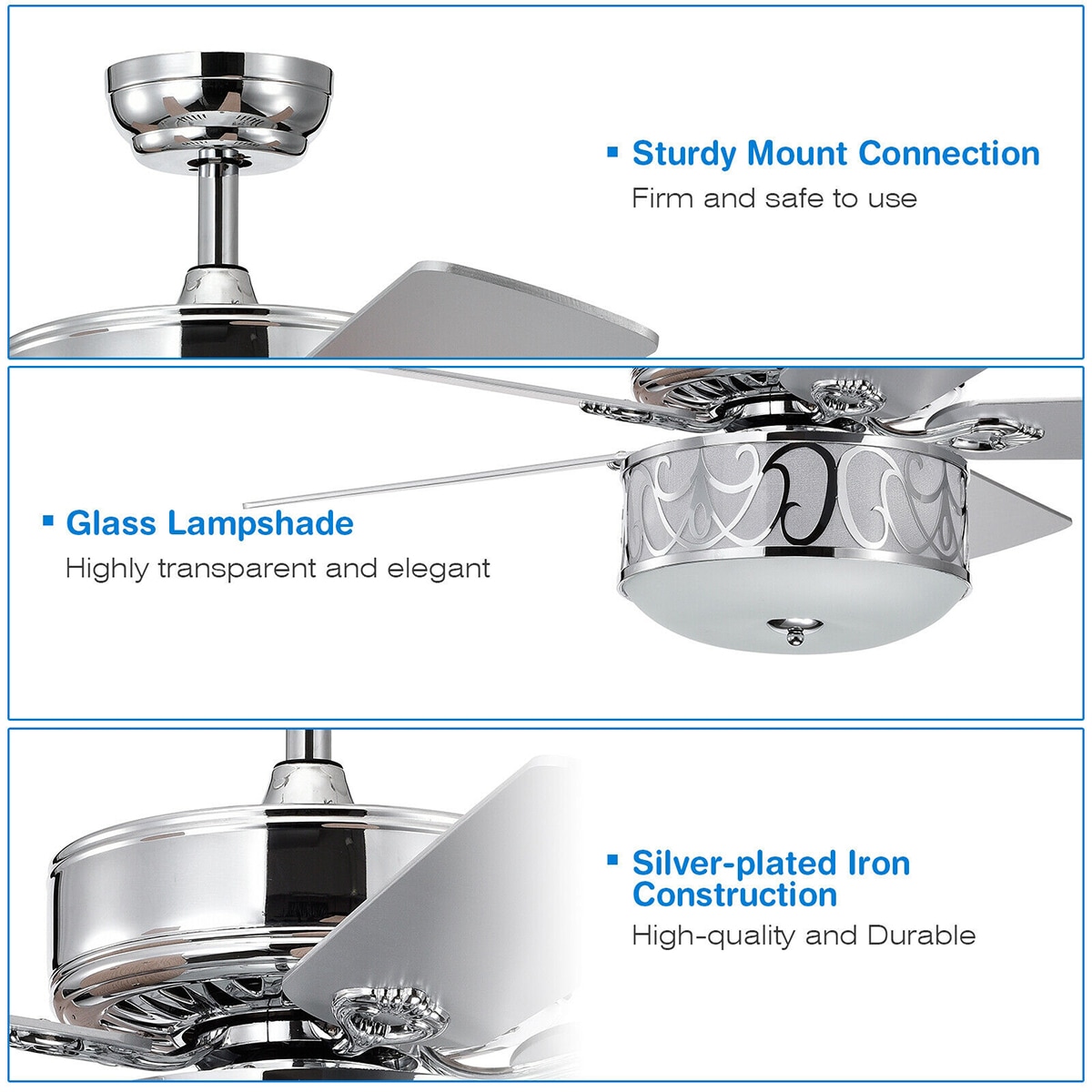 WELLFOR DFJ10021US-SL Ceiling-Fans - View #11