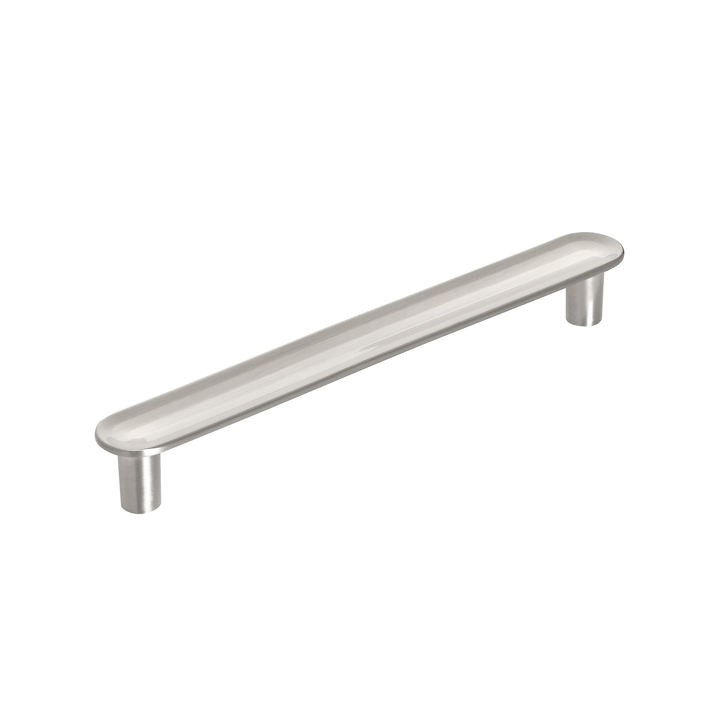 Amerock BP36831G10 Concentric 5-1/16-in , 128mm Center to Center Satin Nickel Oval Bar