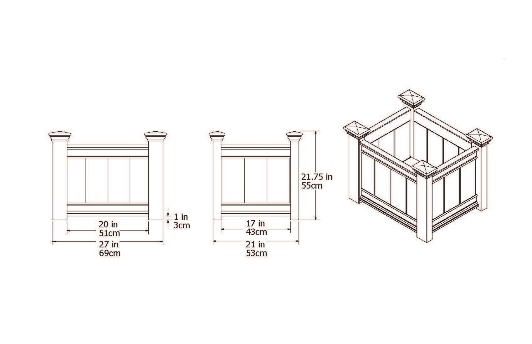 Vita VA68210 Planter-Window-Box - View #12