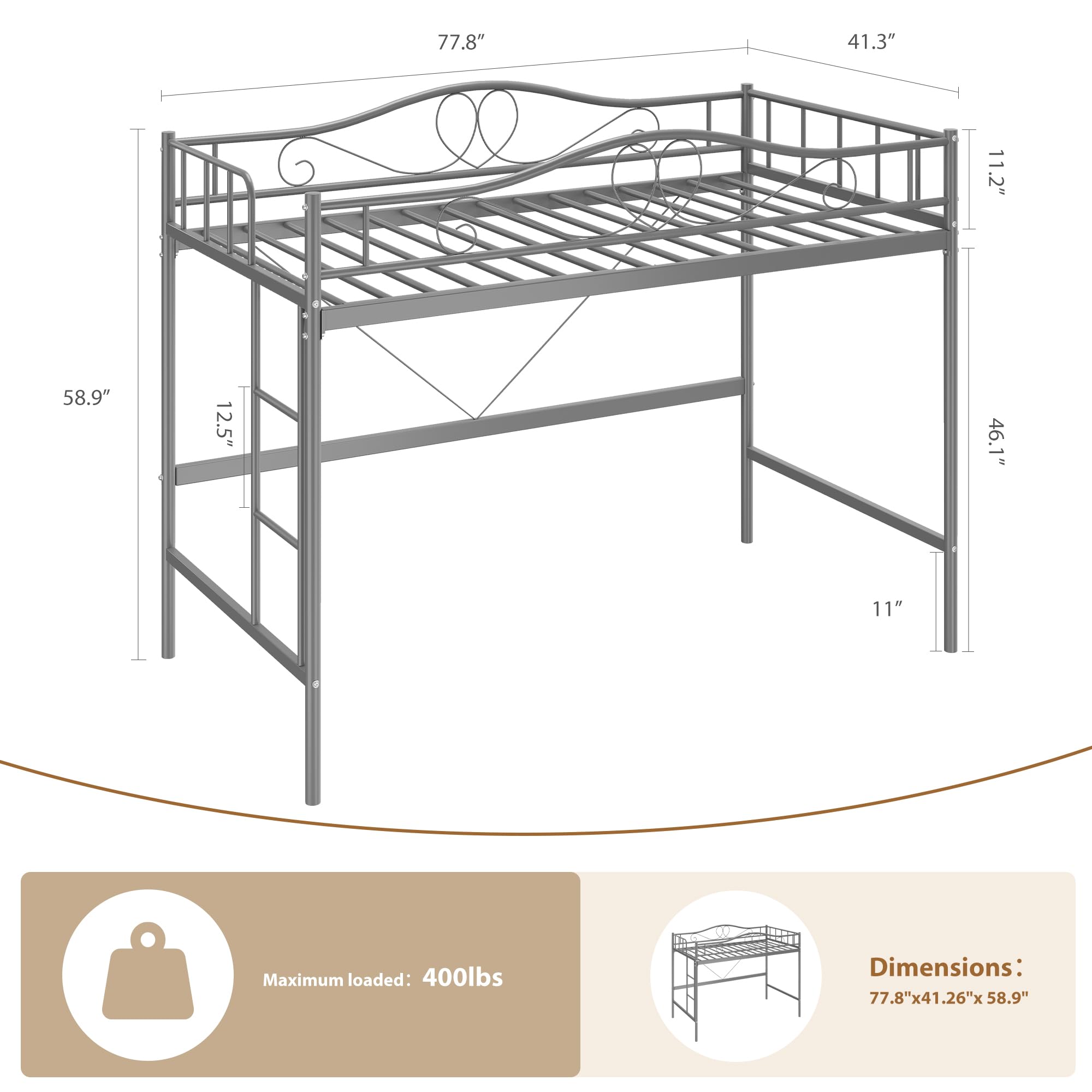 DEXSO BQA4QFRWCYN0ESA Bunk-Beds - View #2