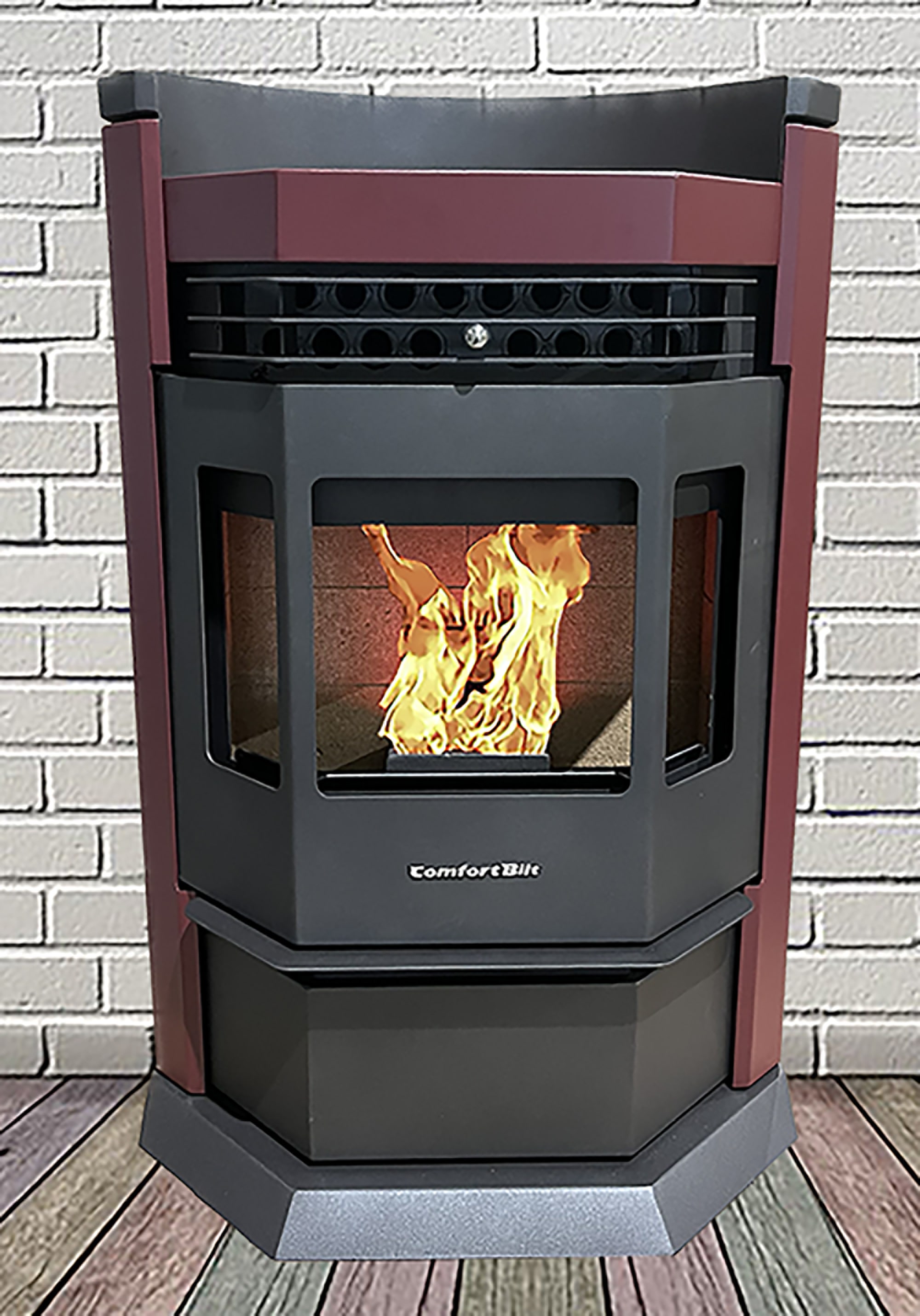 ComfortBilt HP22N-BURGUNDY Pellet-Stoves - View #6