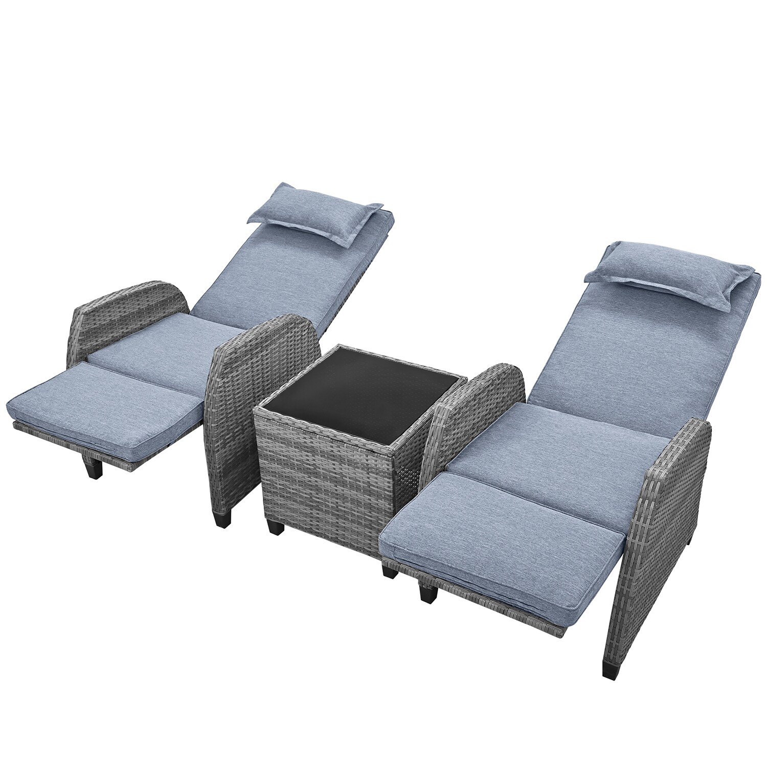 SINOFURN SYA020334GY Patio-Chairs - View #10