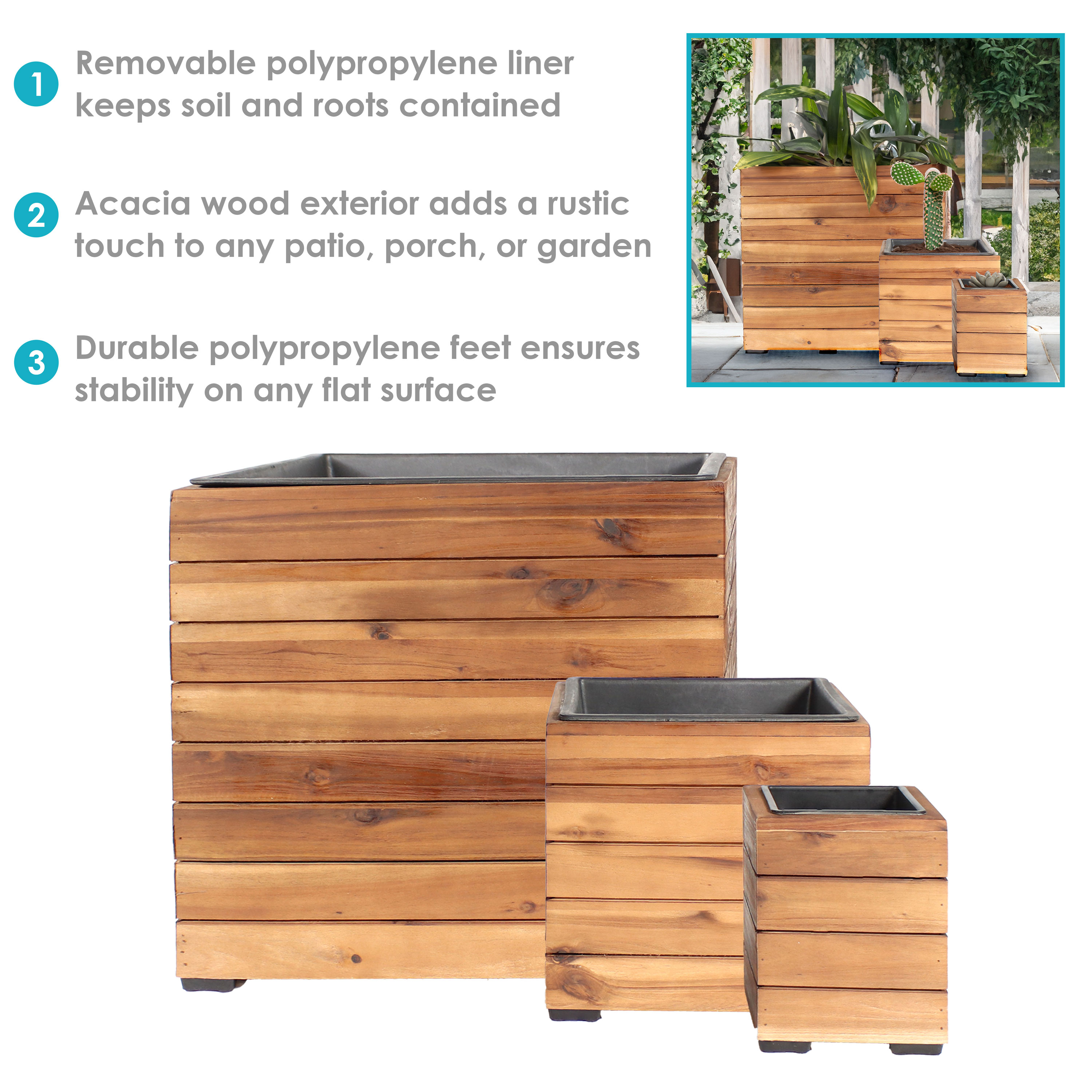 Sunnydaze Decor TAM-321 Planter-Window-Box - View #4