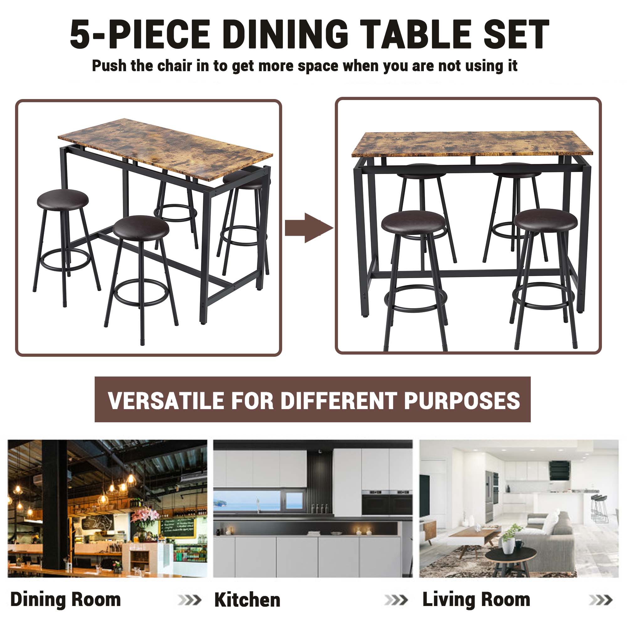 Fun Orange FUNS3DS12 Dining-Sets - View #8