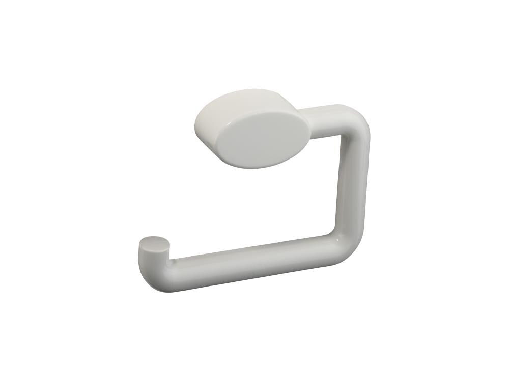 Ponte Giulio USA F17AGN04W1 Glossy white Wall mount Pivot Toilet Paper Holder 1 -Rolls