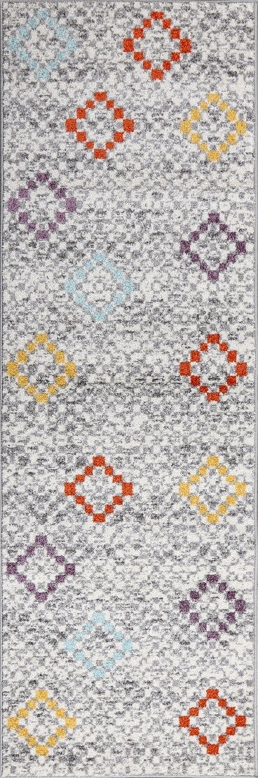 LBaiet CH421G26 Chelsea 2 X 6 Gray Indoor Geometric Area Rug