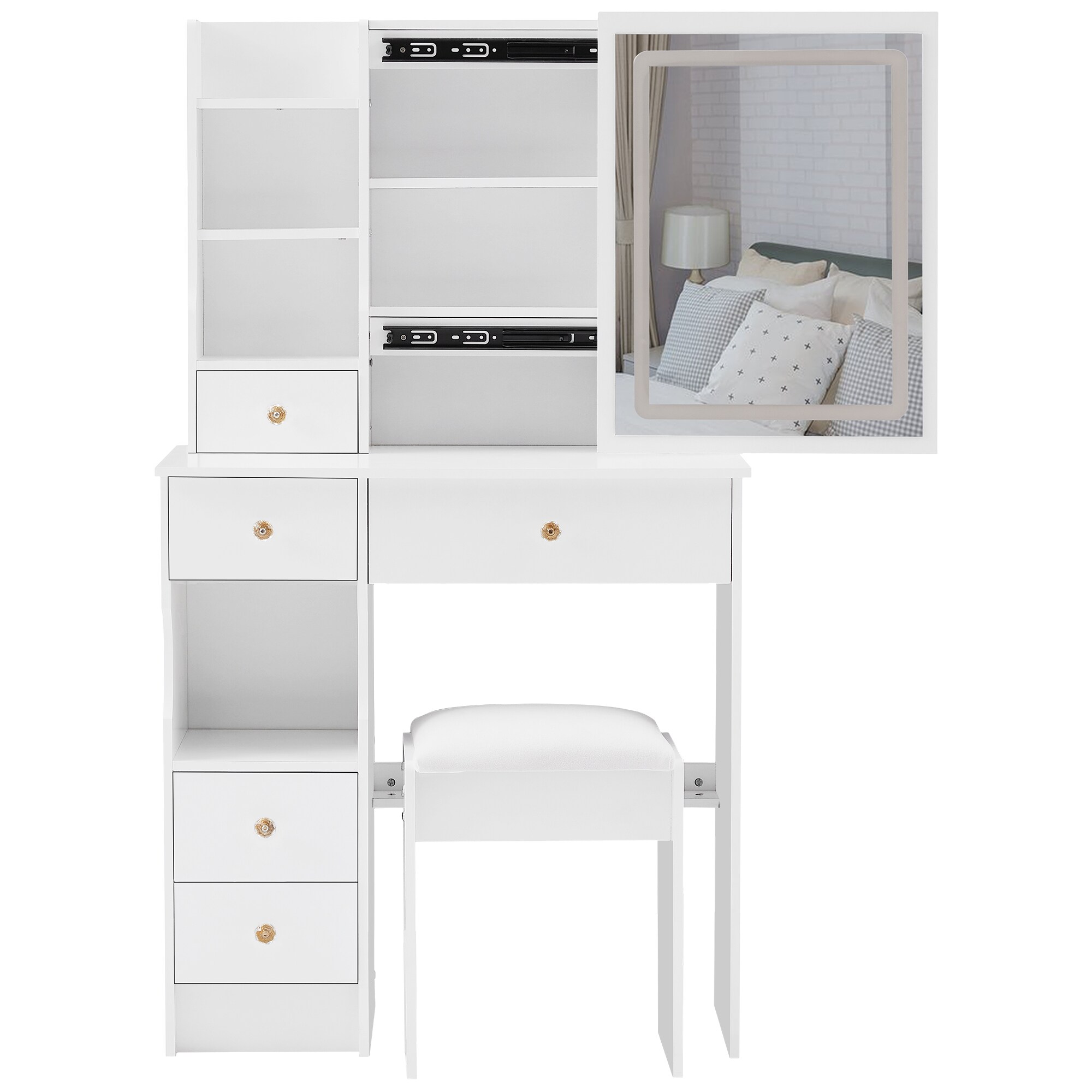 Afoxsos LAF0113M35 Bedroom-Vanities - View #12