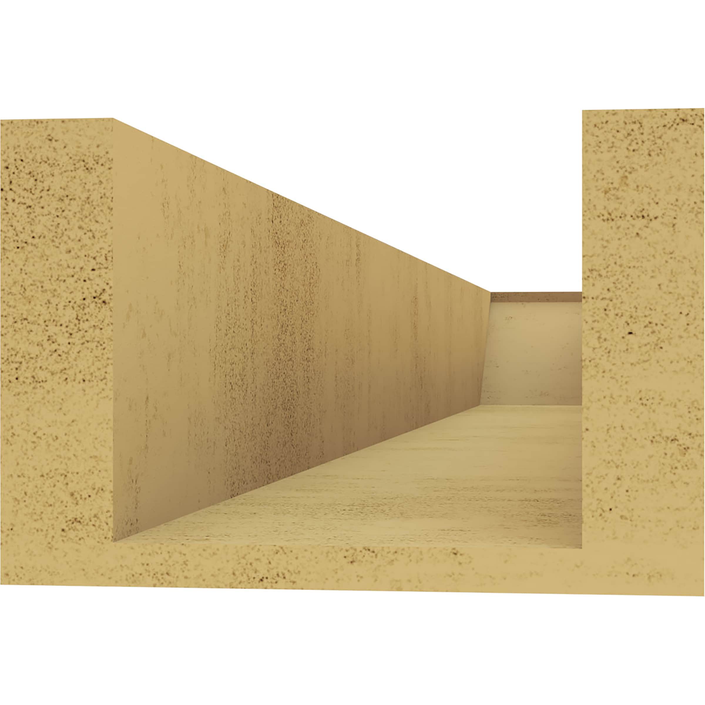 Ekena Millwork RFTU06X04X32CONRCPR Exterior-Brackets-Braces - View #4