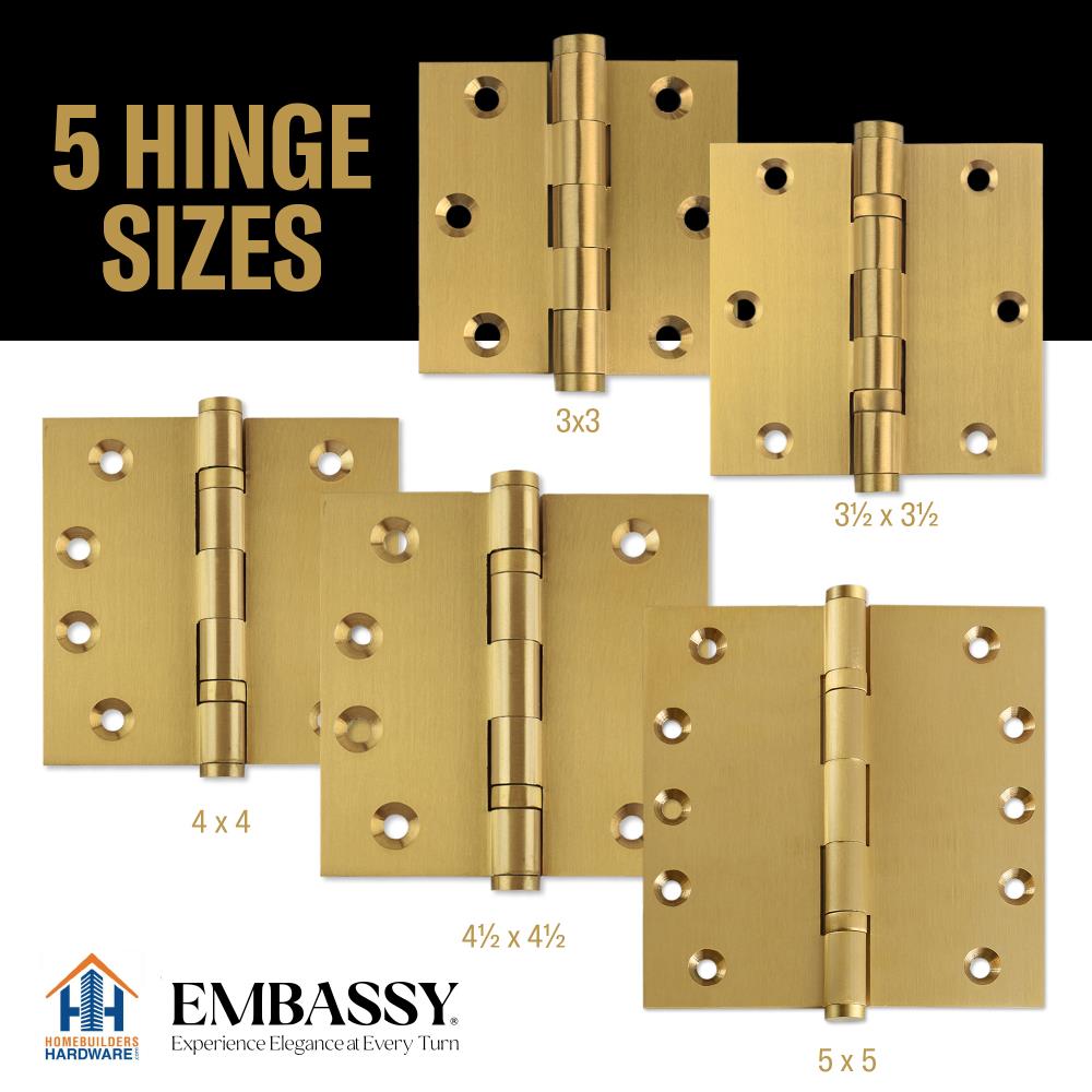 EMBASSY 3535BBUS4A-1 Entry-Door-Hinges - View #5