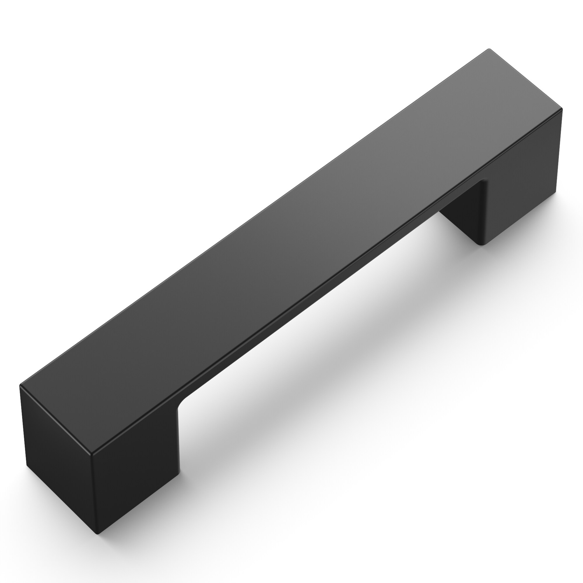 Origin 21 5-1/16-in Center to Center Matte Black Square Handle