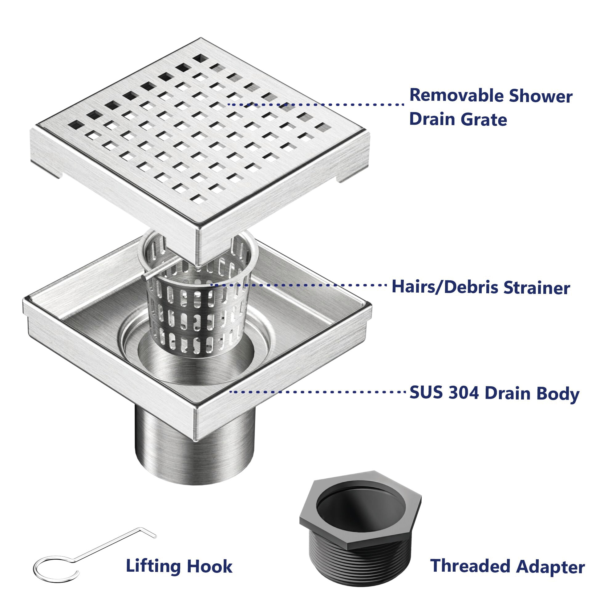 Neodrain ZS3-4-S04-BR Drains-Flanges - View #5