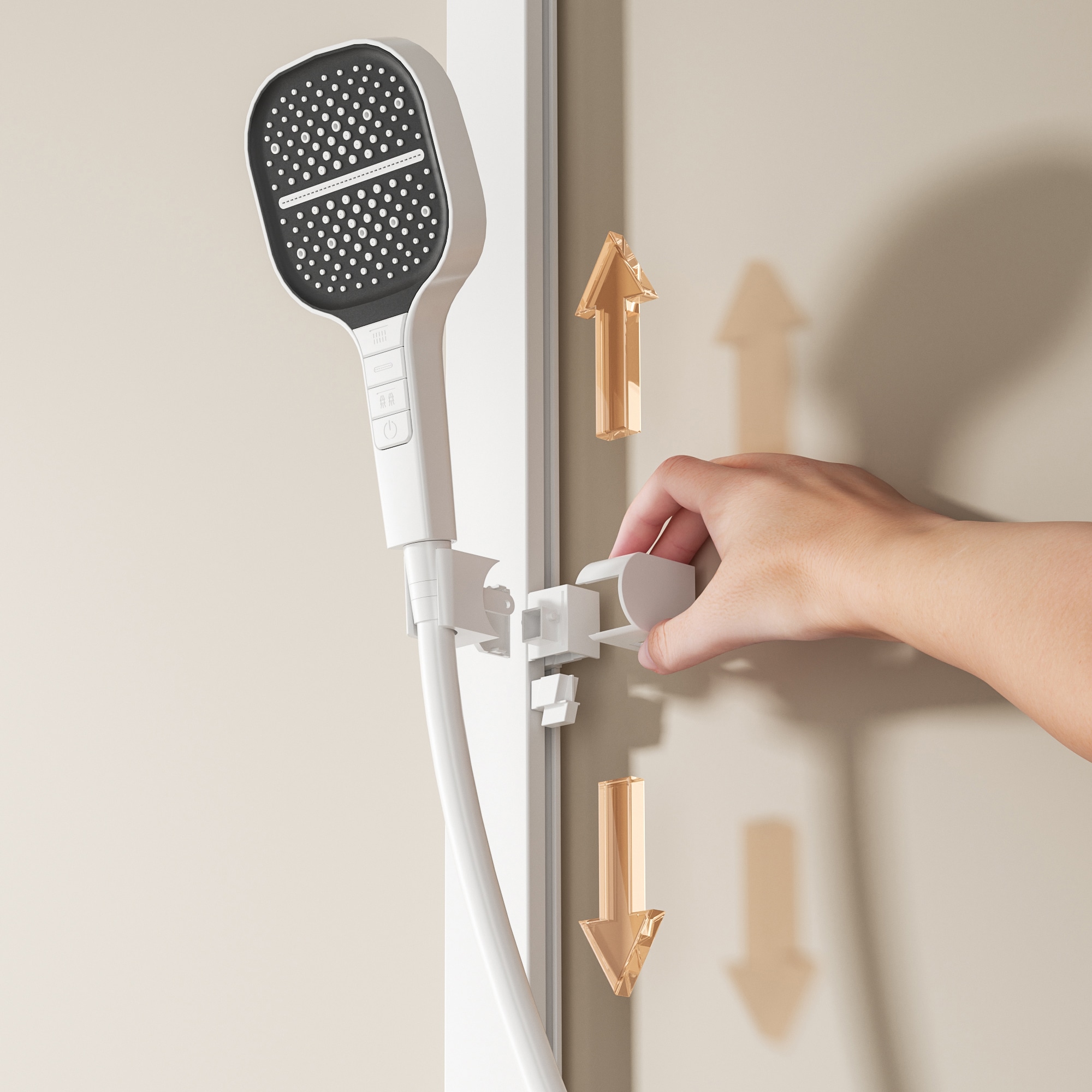 WELLFOR WB-1042 Showerhead-Bar-Panels - View #5