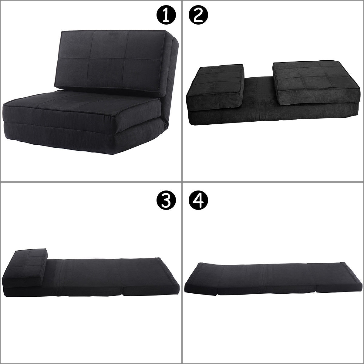 CASAINC WF-HYSN-66301BK Chaises-Settees - View #5