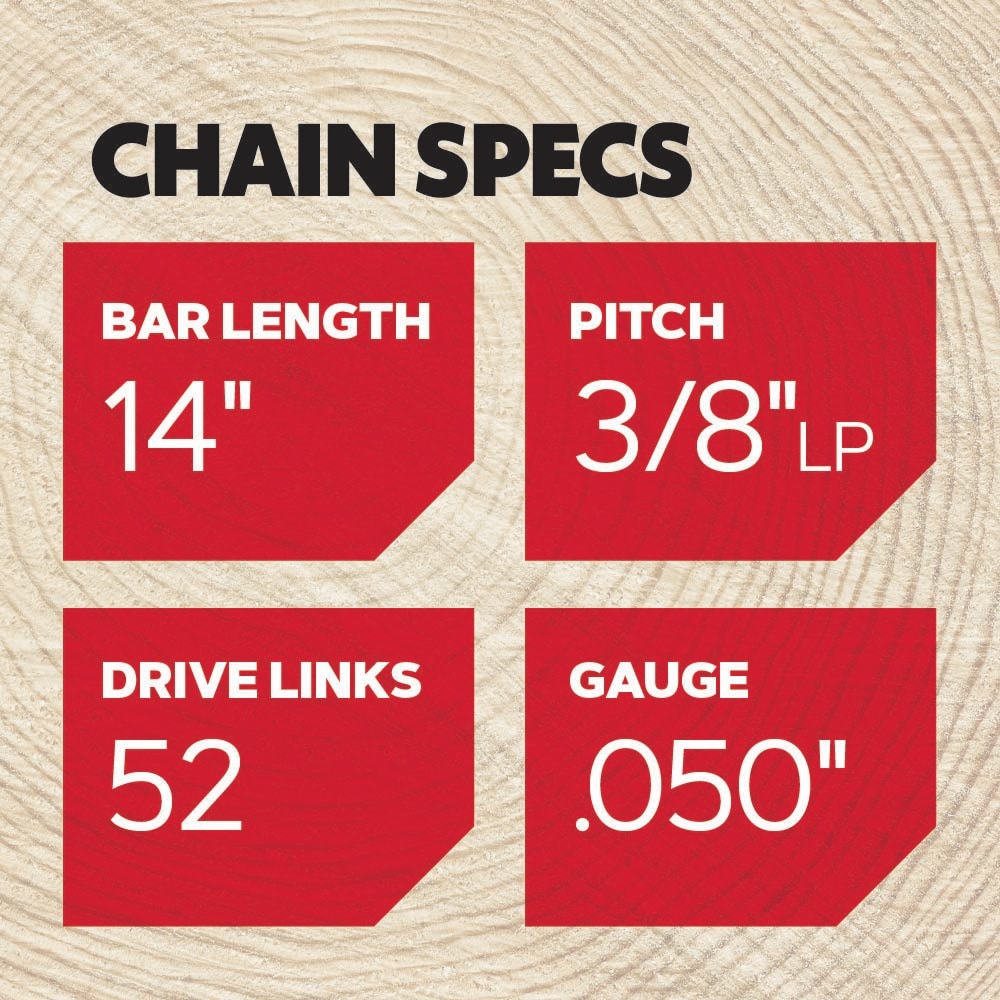 Chainsaw Chain 52 Links Fits 35cm  14"chainsawsBosch,Dolmar,Efco,Husqvarna, echo