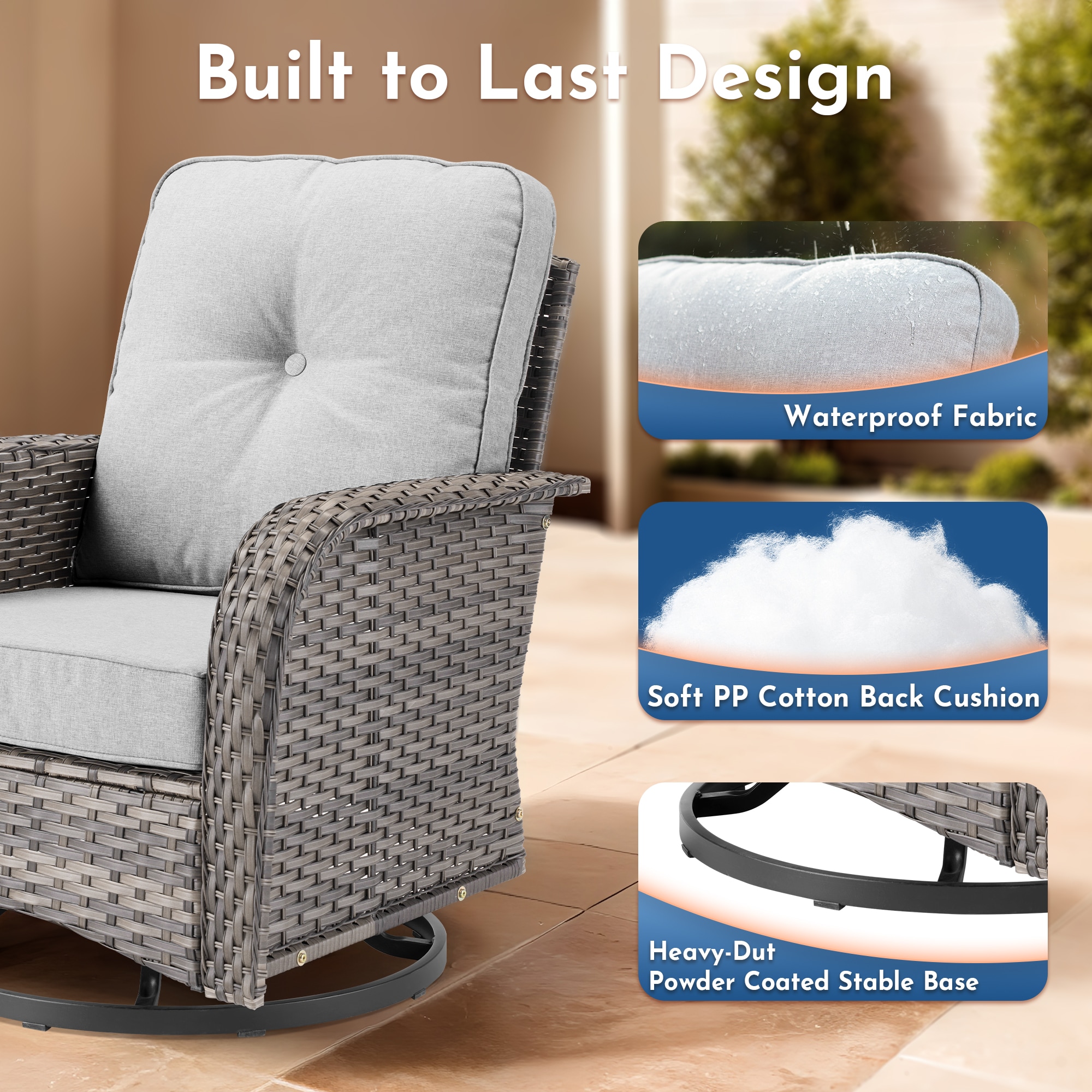 Caodoc L5-GNC403 Patio-Sofas-Daybeds - View #5