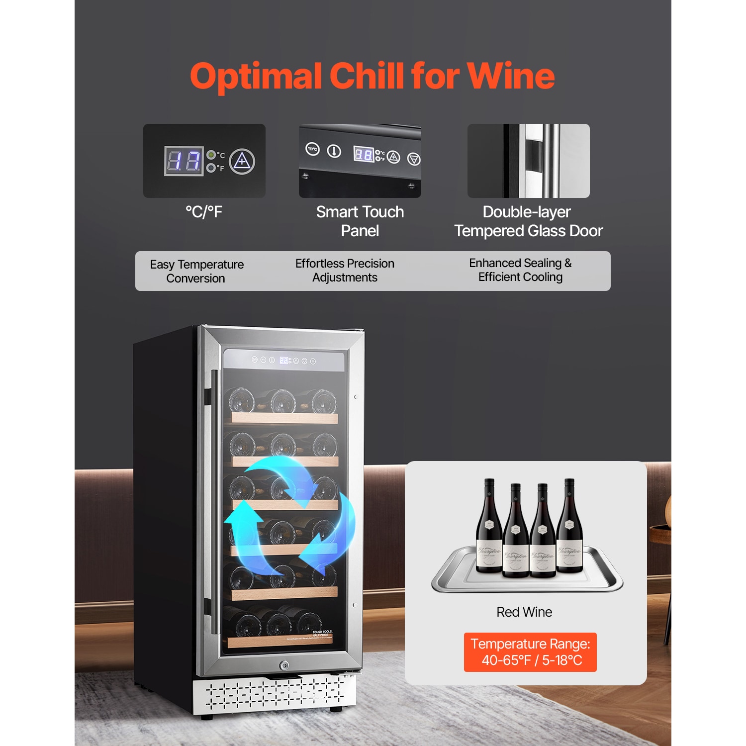 VEVOR SCSYHJJQRS1506915V1 Wine-Chillers - View #3