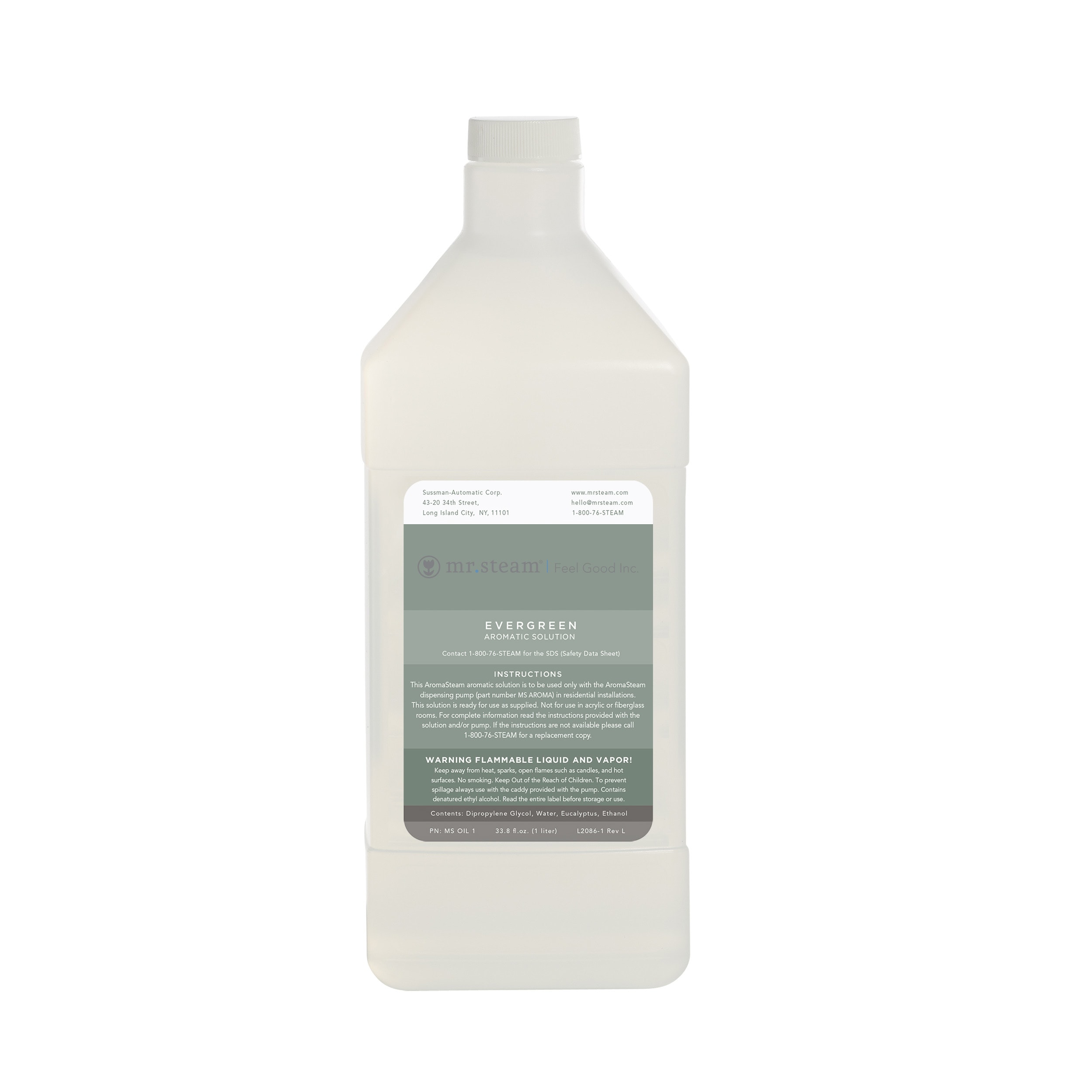 Mr. Steam MS-OIL3 Clear Aromatherapy oil
