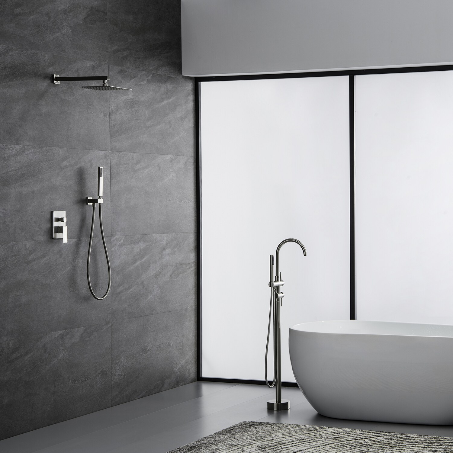 Mondawe MOSL010-10BN Showerhead-Bar-Panels - View #4