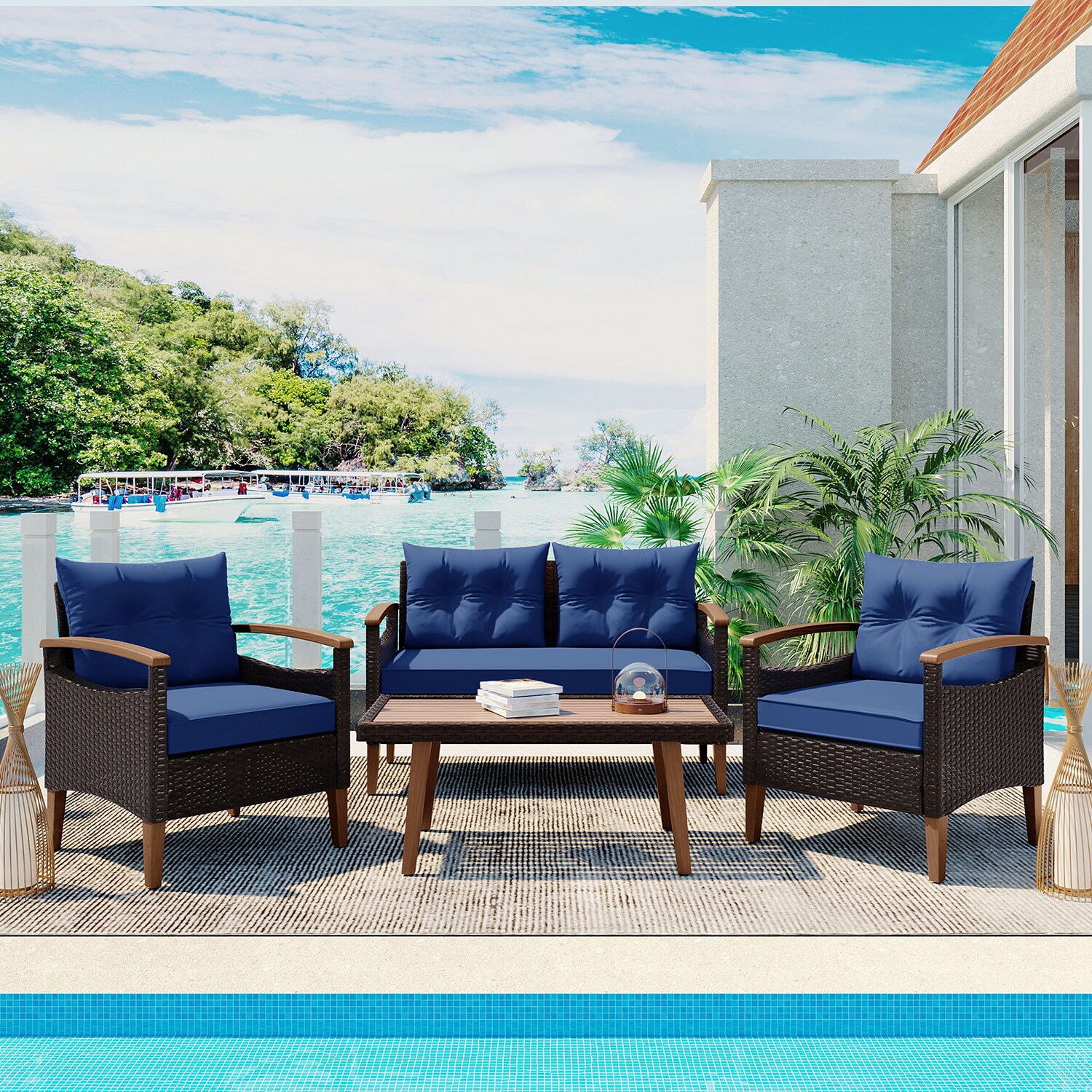 Bybafun YB8400009 Patio-Conversation-Sets - View #5
