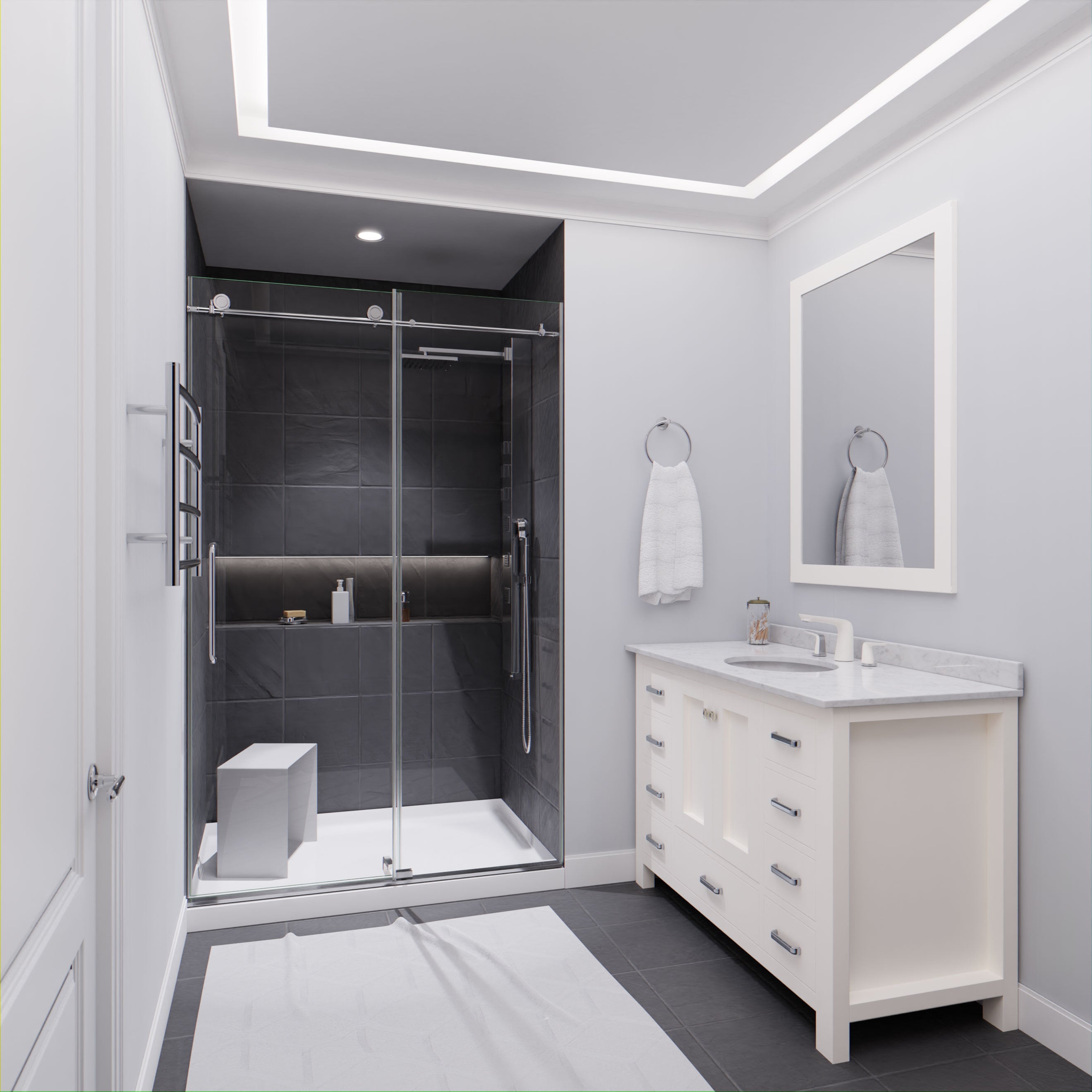 ANZZI SD-AZ13-01CH Shower-Doors - View #2