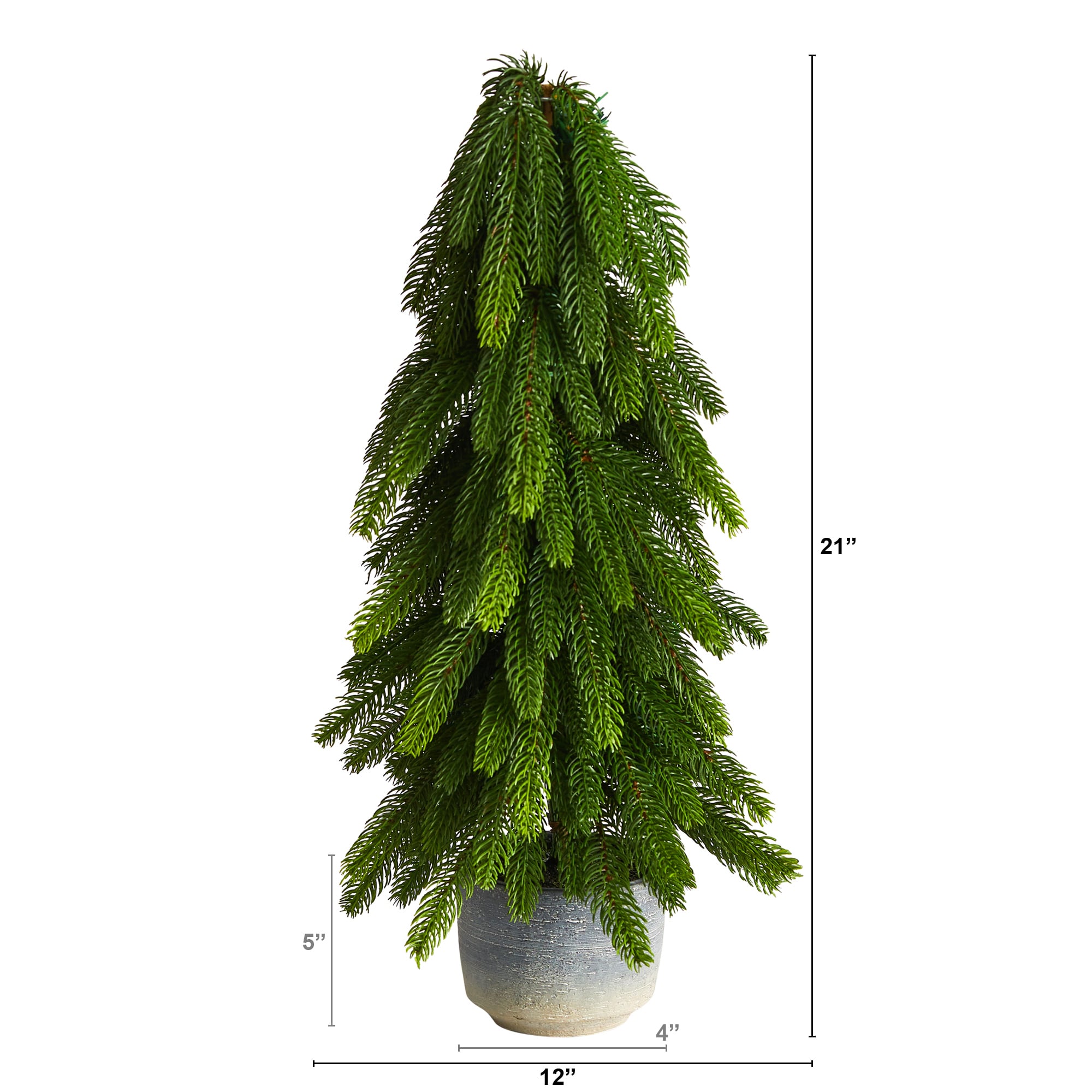 Nearly Natural T3370 Artificial-Christmas-Trees - View #3